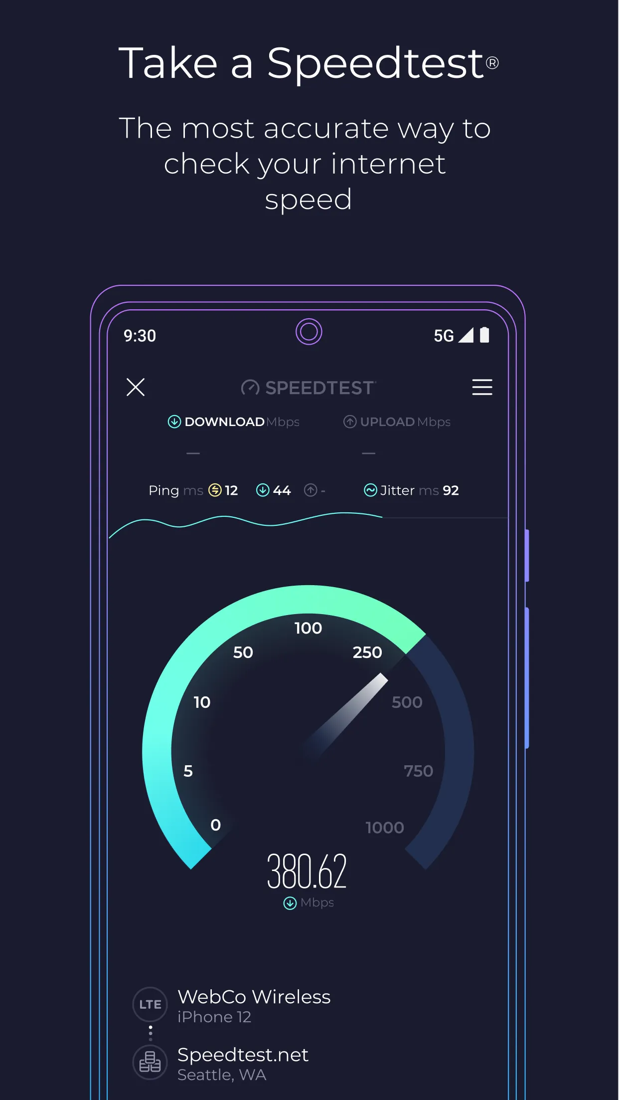 Speedtest by Ookla | Indus Appstore | Screenshot