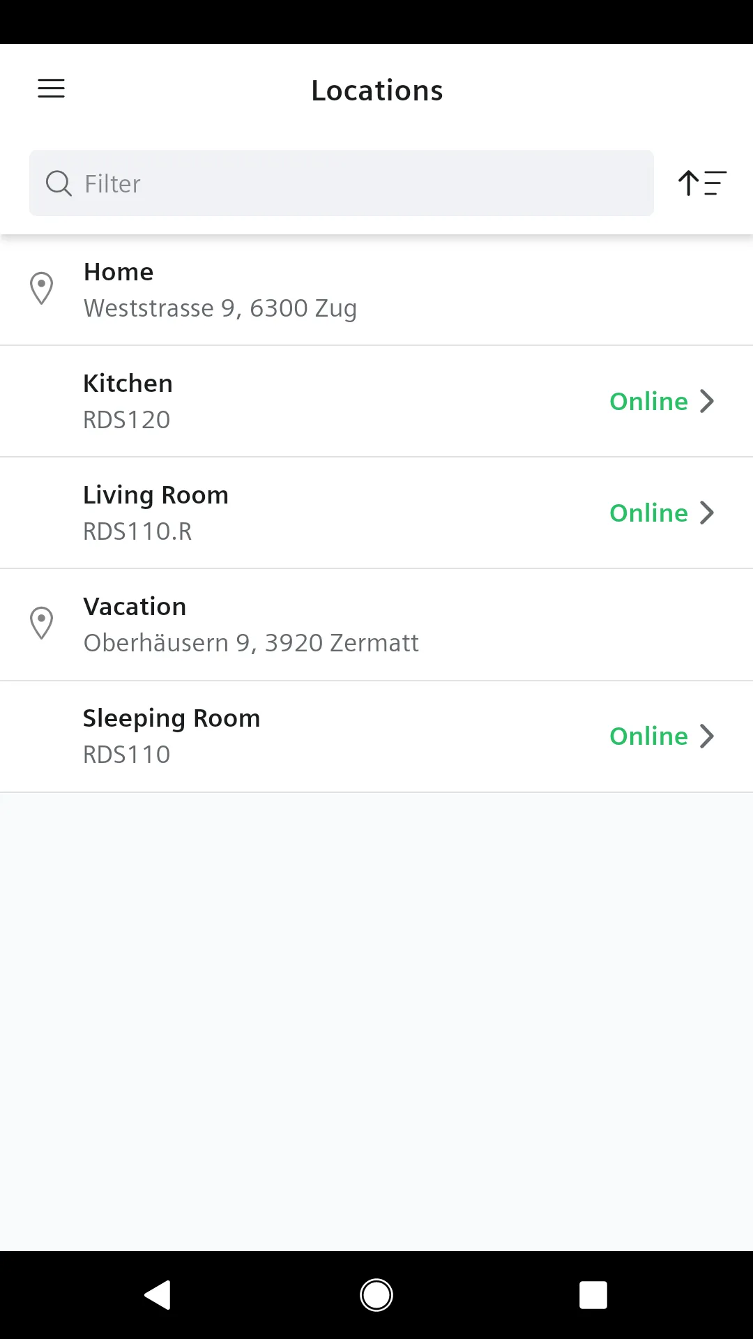 Siemens Smart Thermostat RDS | Indus Appstore | Screenshot