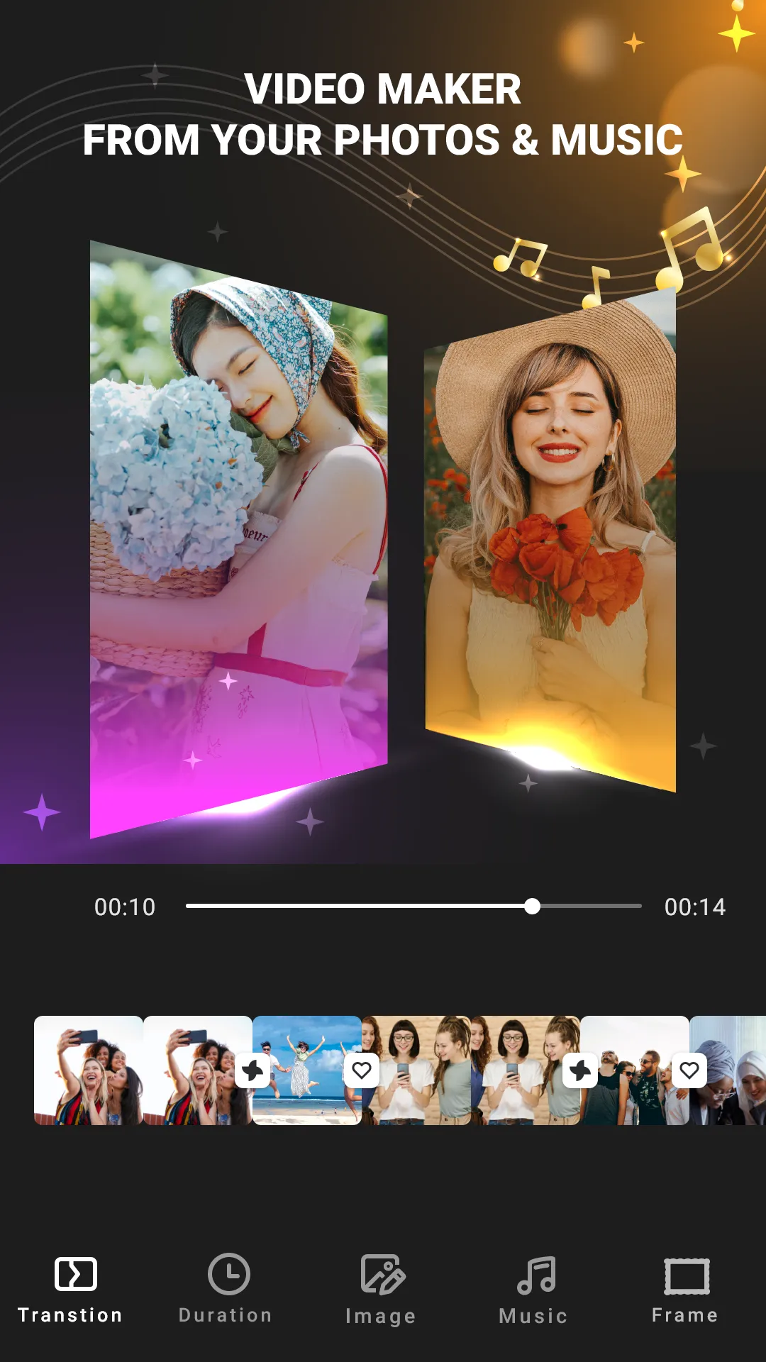 Photo video maker with Music | Indus Appstore | Screenshot