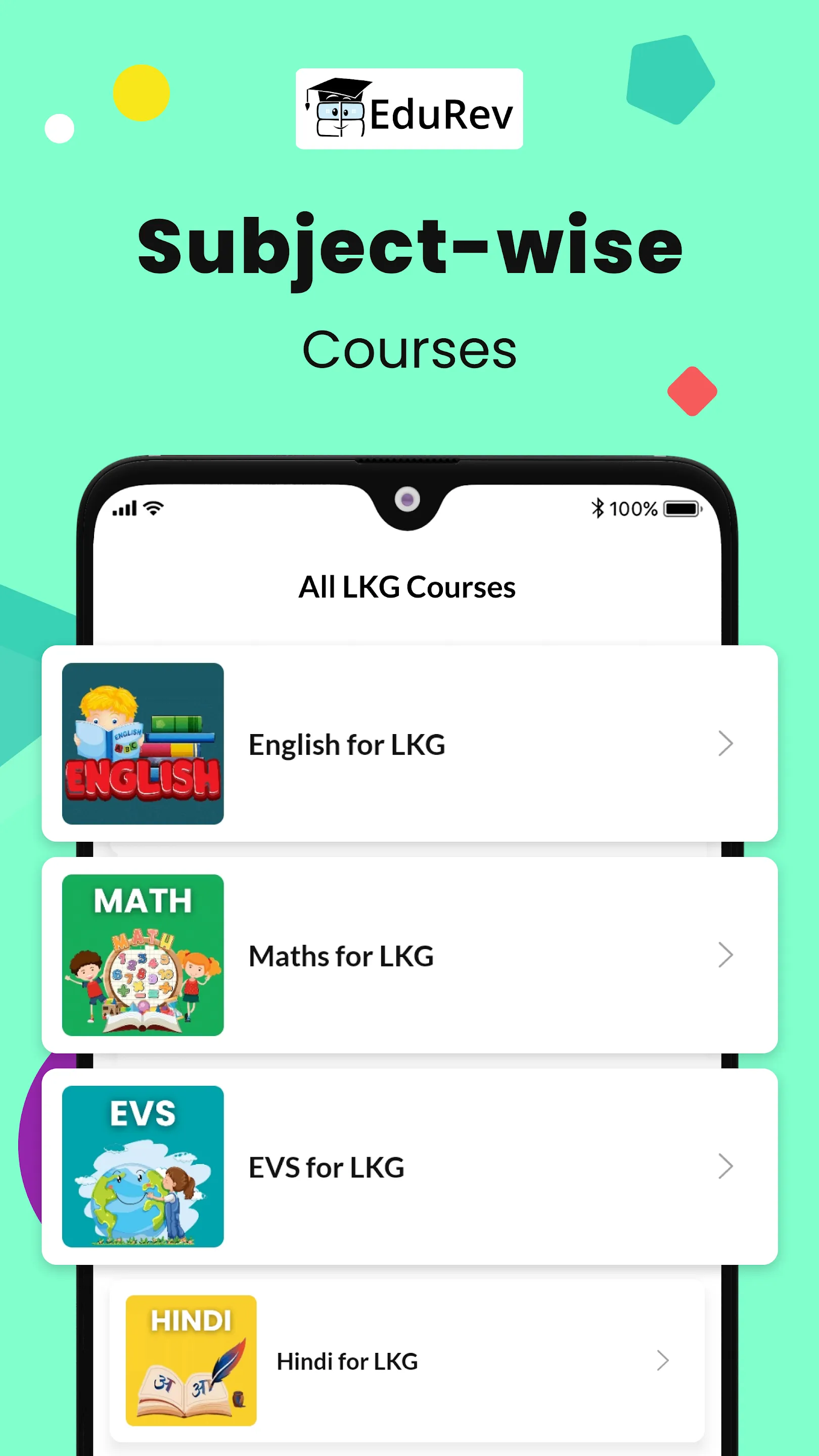 LKG Learning App All Subjects | Indus Appstore | Screenshot