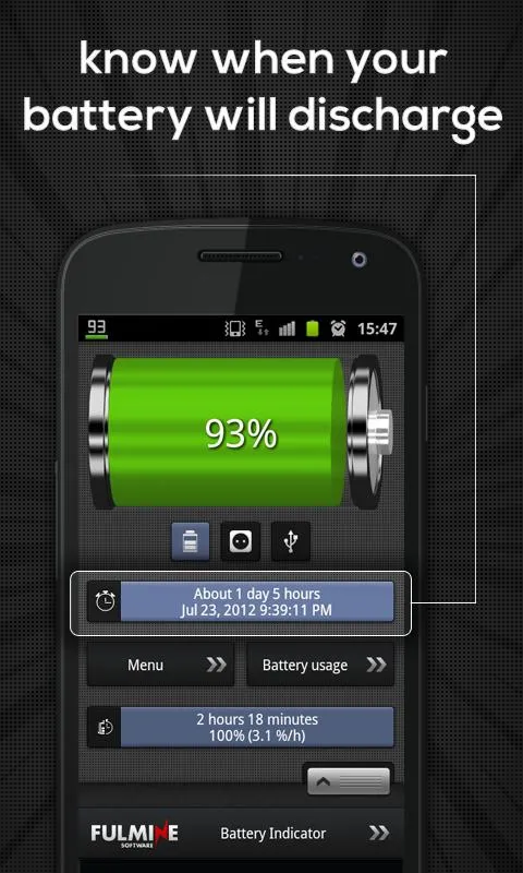 Battery Indicator | Indus Appstore | Screenshot