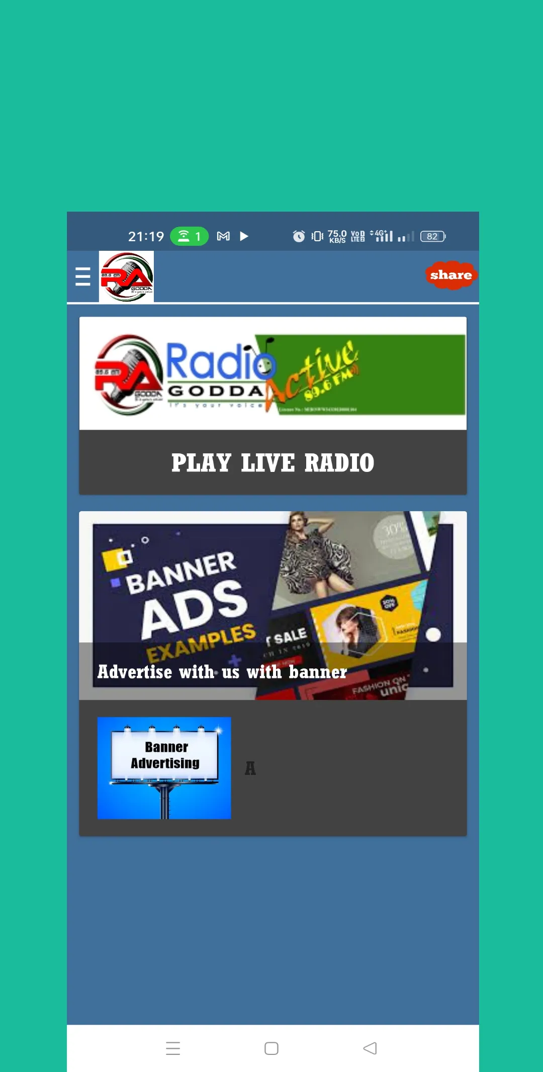 Radio Active 89.6 FM Godda - Apps on Indus Appstore