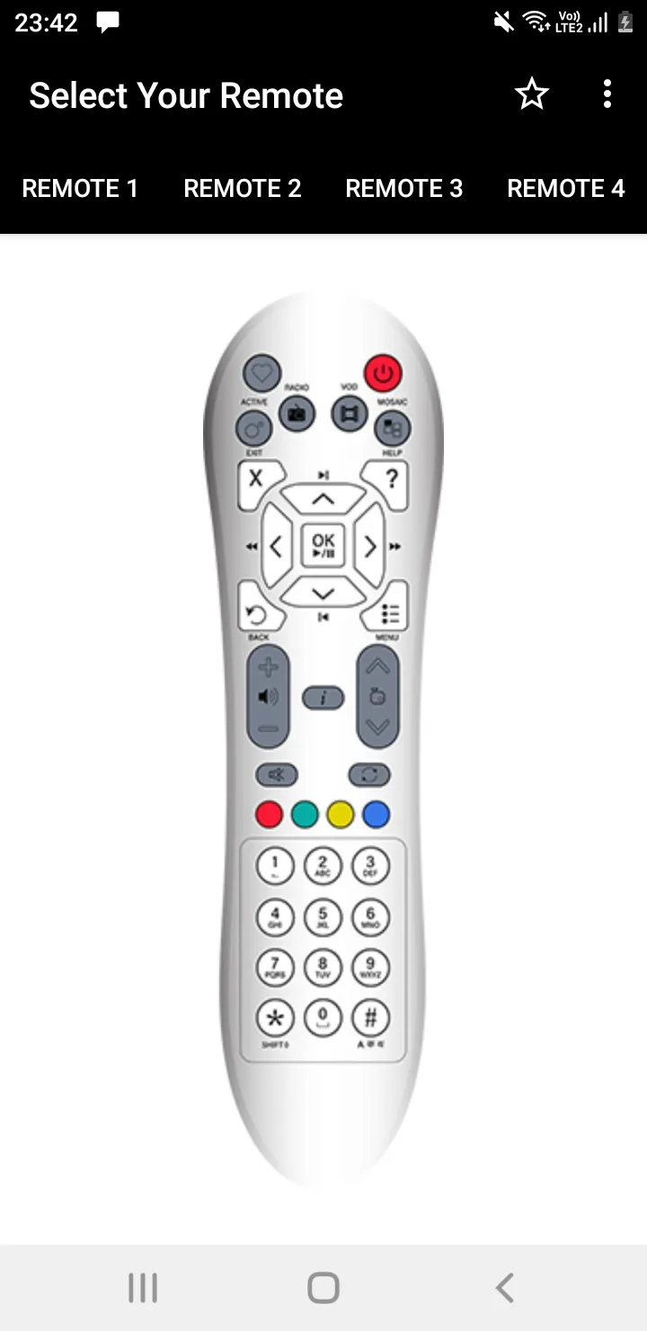 Videocon d2h Remote | Indus Appstore | Screenshot