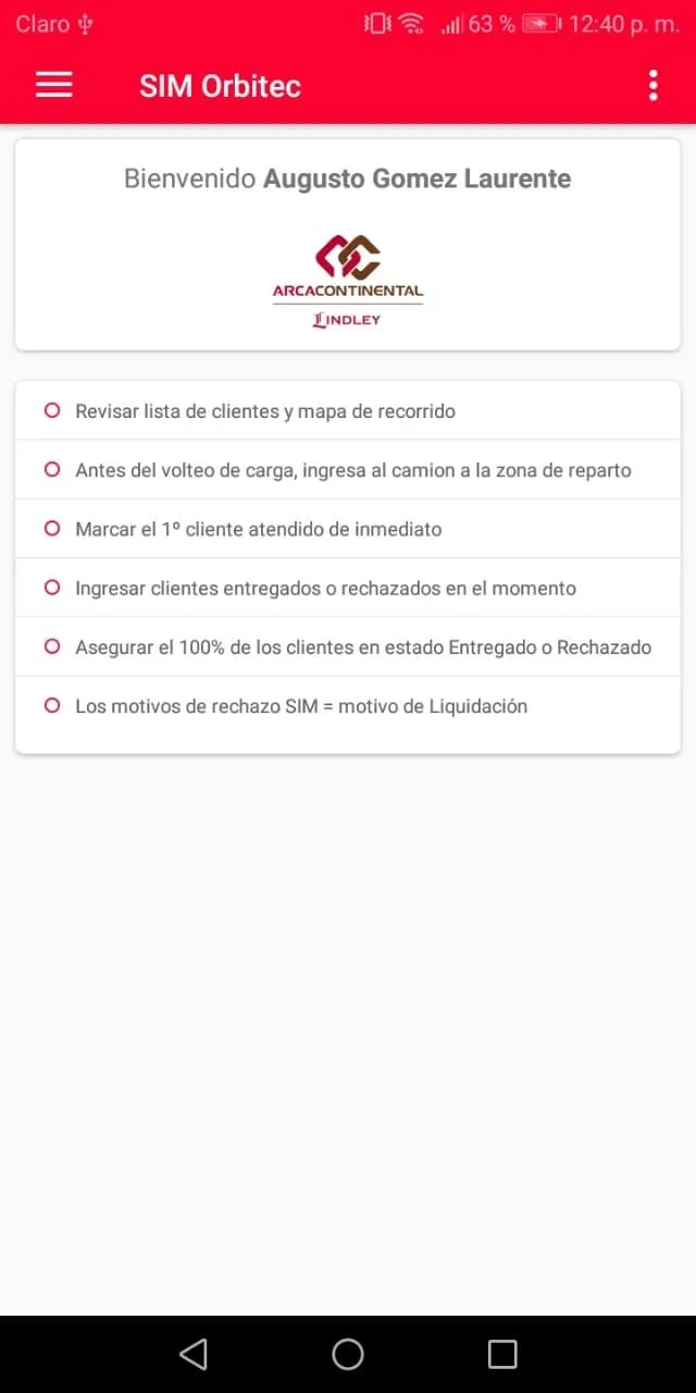 ORBITEC SIM - ACL Operación | Indus Appstore | Screenshot