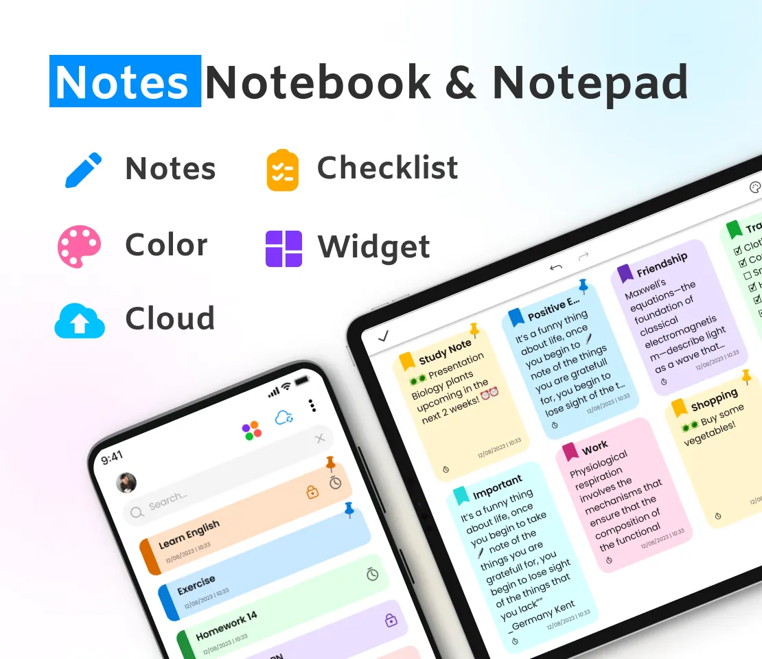 Notes: Notebook & Notepad | Indus Appstore | Screenshot