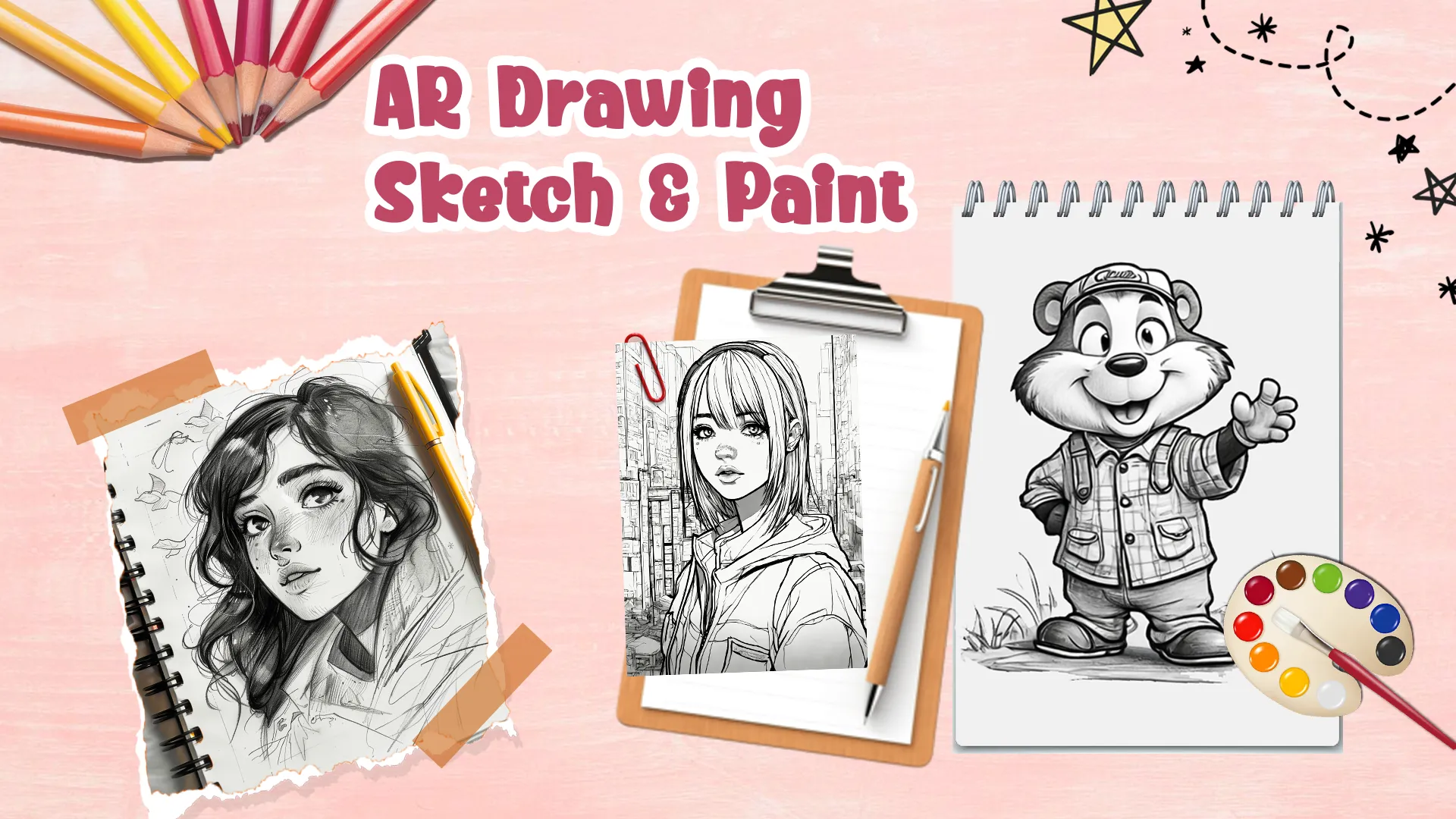 Draw Anime: AR Drawing Sketch | Indus Appstore | Screenshot