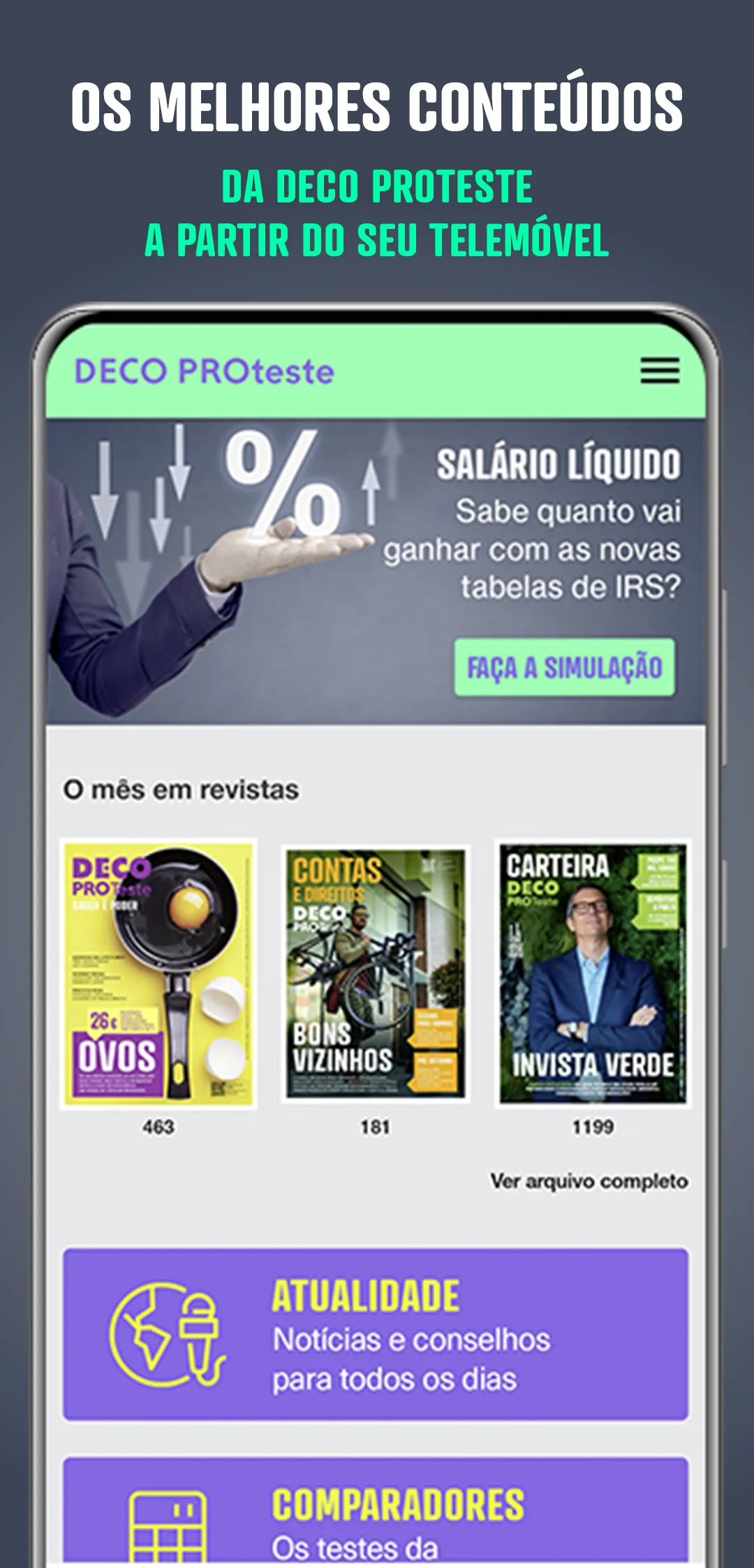 DECO PROteste Revistas | Indus Appstore | Screenshot