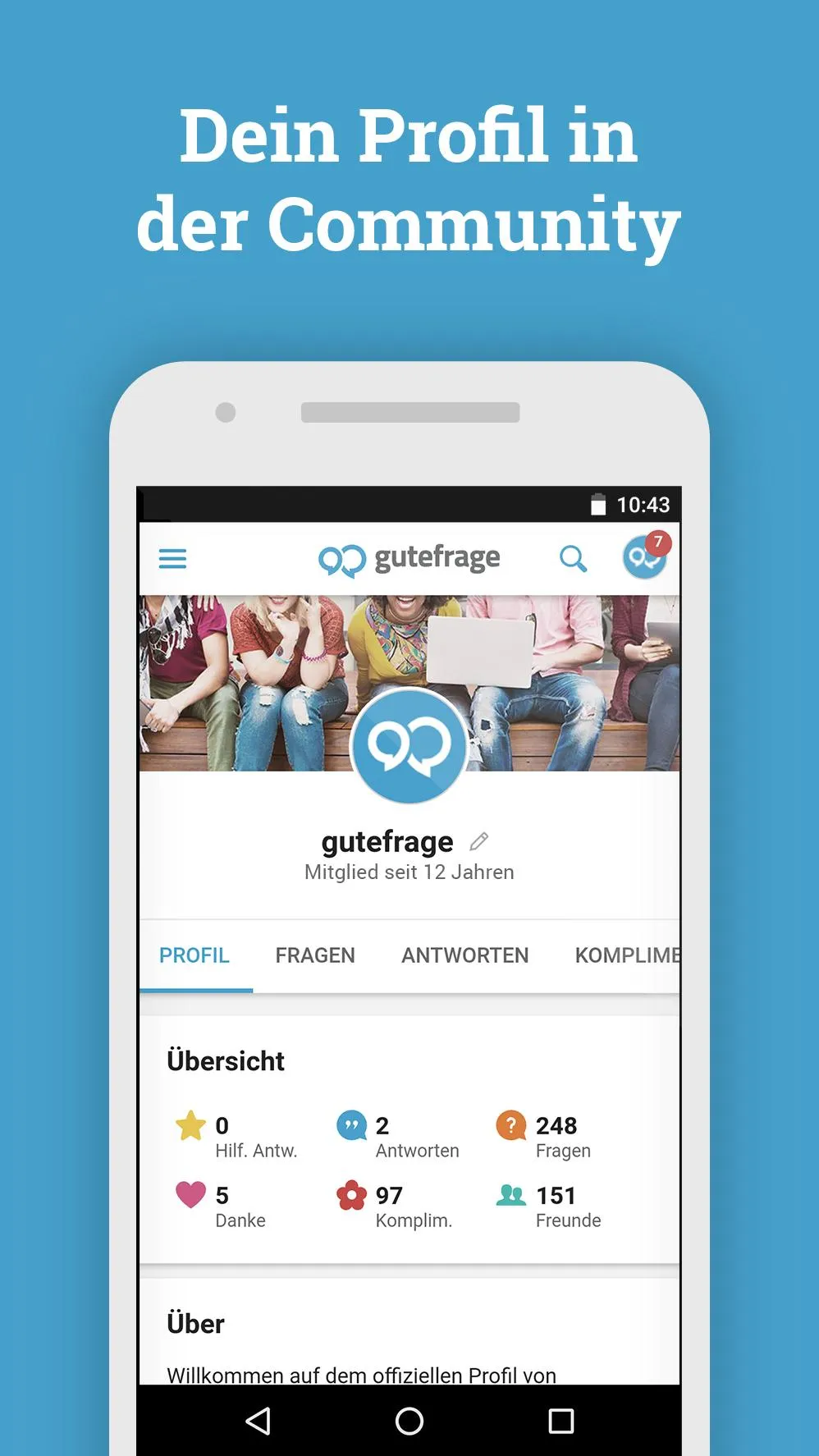 gutefrage: Finde Deine Antwort | Indus Appstore | Screenshot