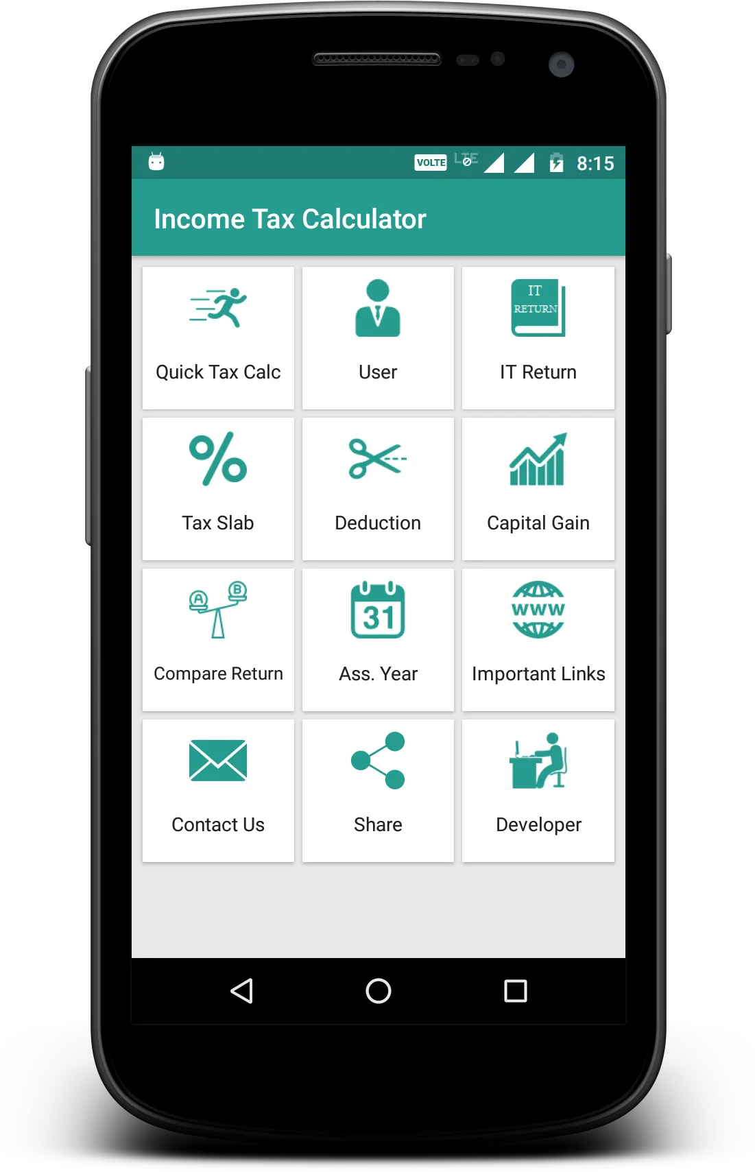 Income Tax Calculator | Indus Appstore | Screenshot