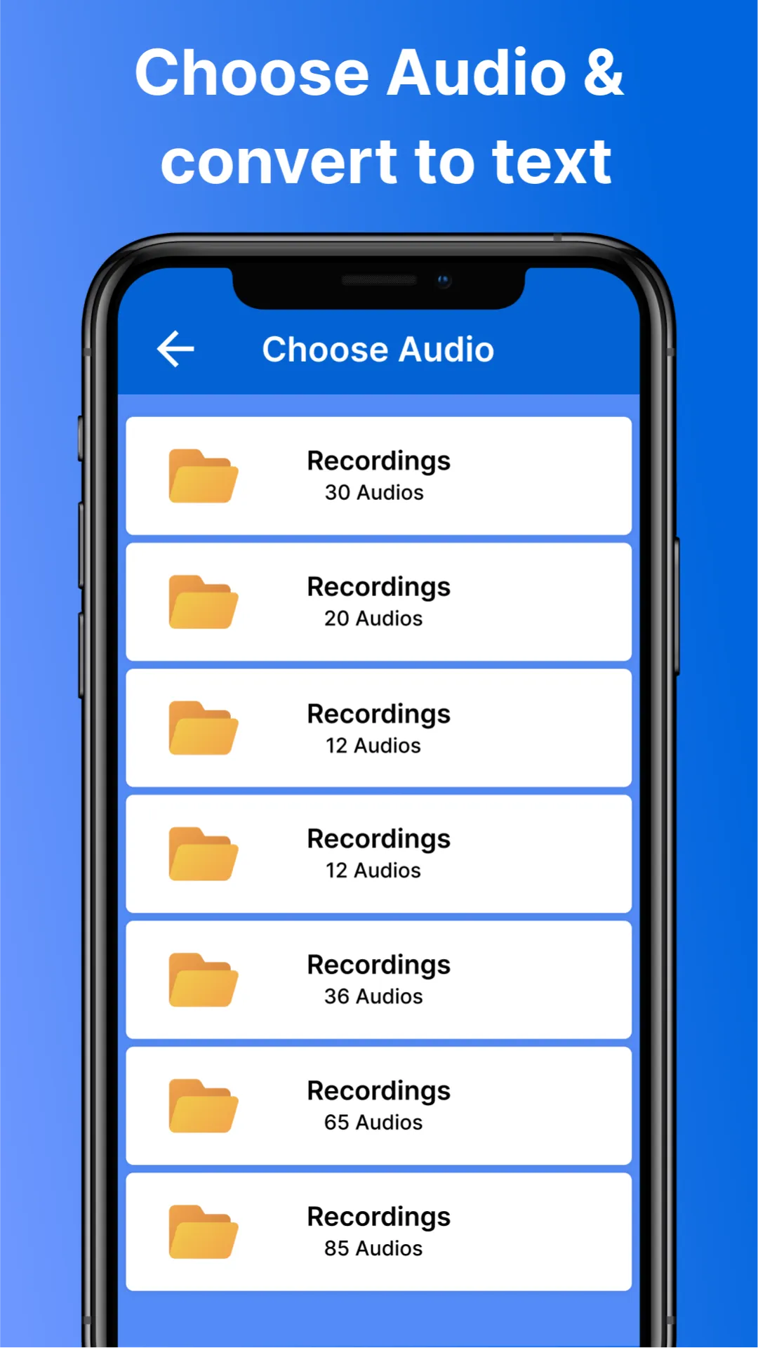 Audio to Text Converter | Indus Appstore | Screenshot