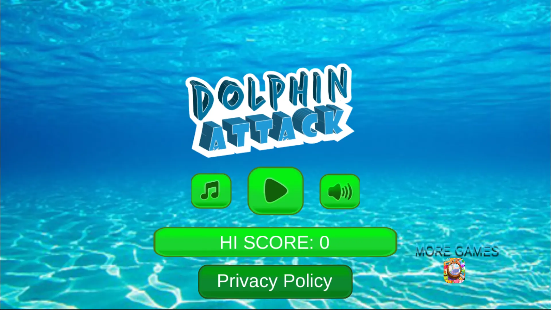 Hungry Dolphin Adventure Game | Indus Appstore | Screenshot