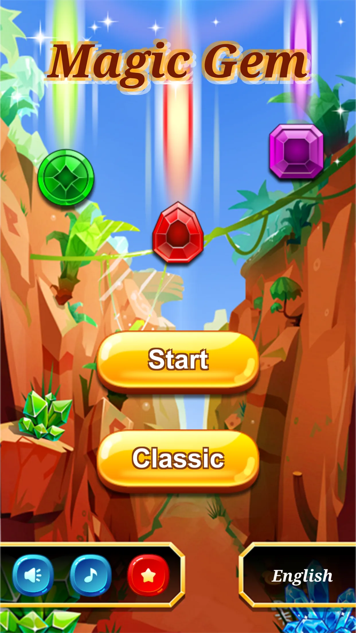 Magic Gems - Match 3 Puzzles | Indus Appstore | Screenshot