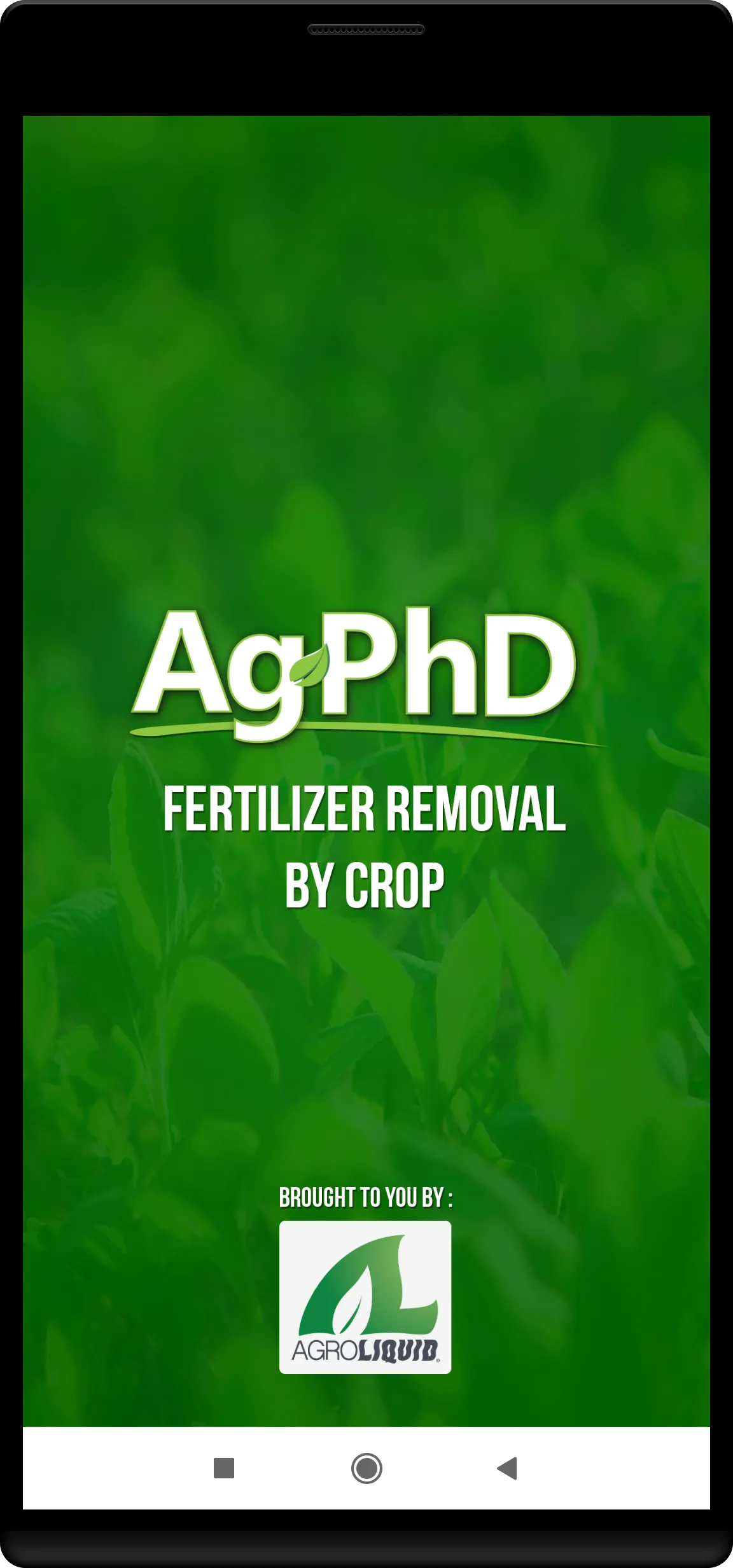 Fertilizer Removal By Crop | Indus Appstore | Screenshot