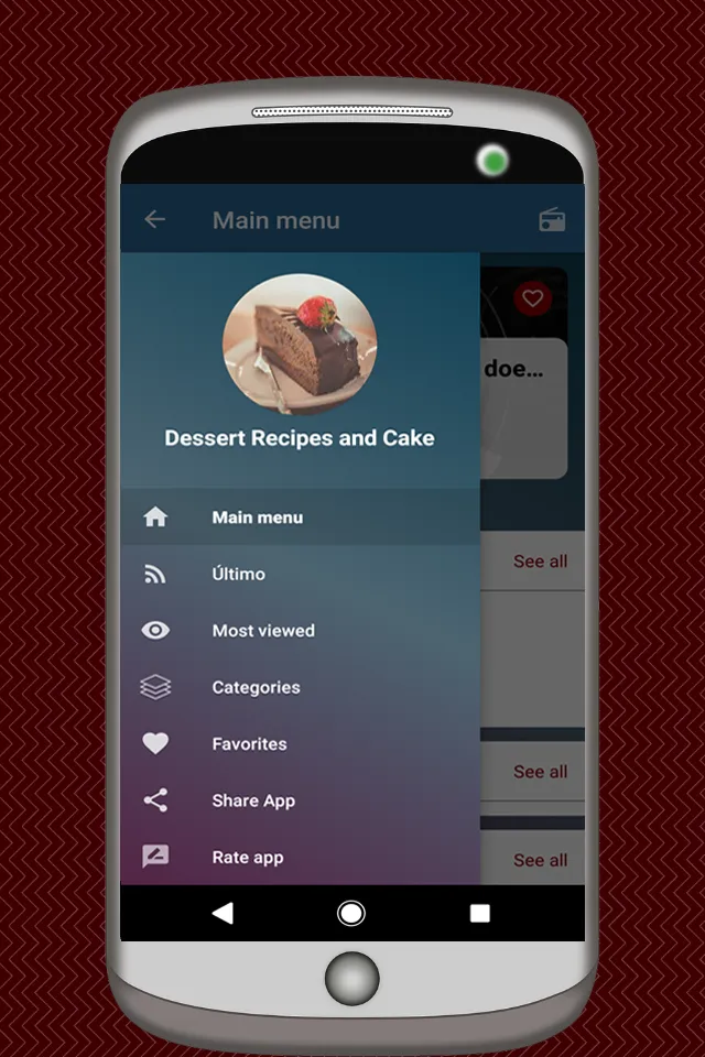 Dessert and Cake Recipes | Indus Appstore | Screenshot