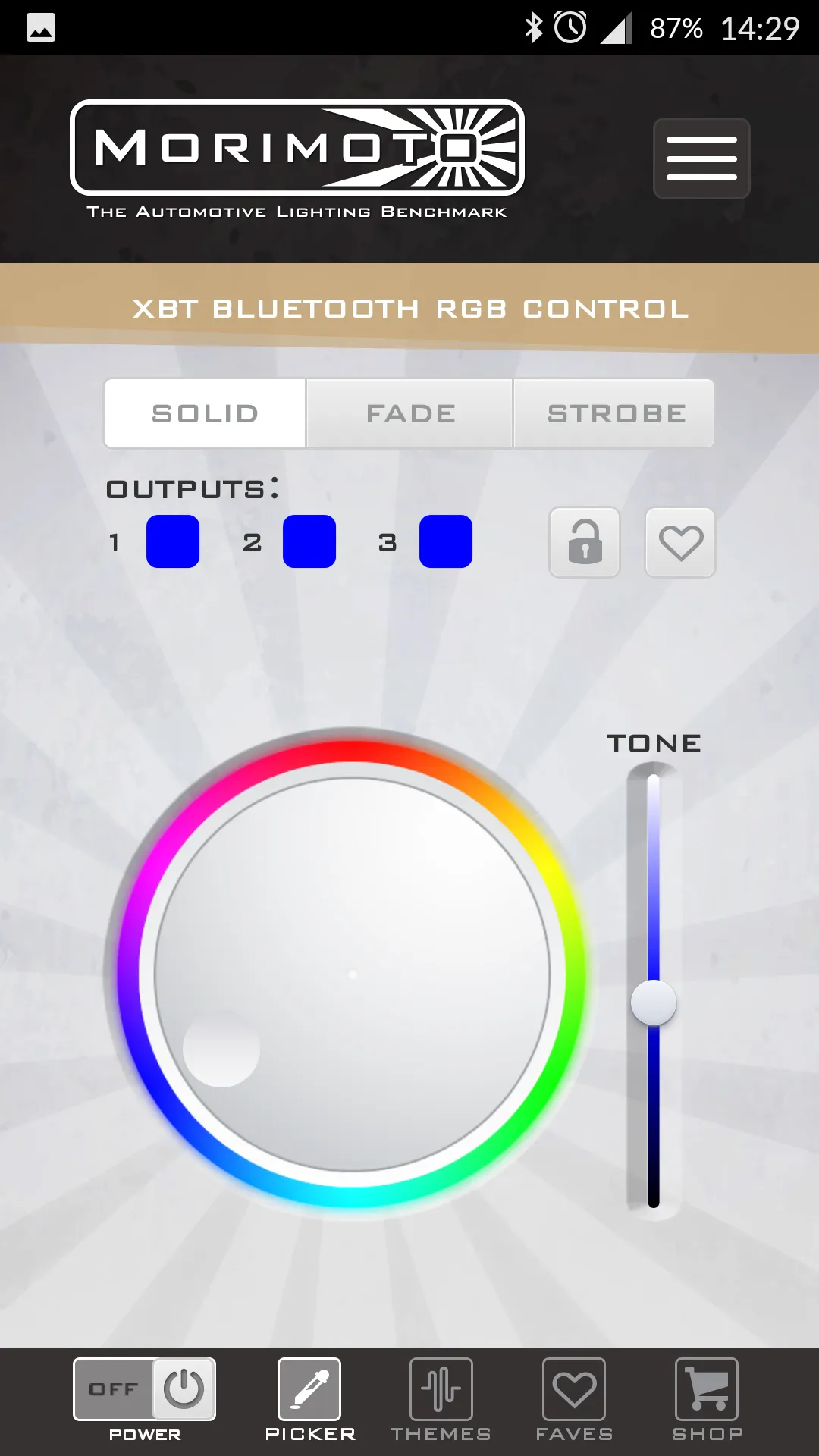 Morimoto XBT RGB | Indus Appstore | Screenshot