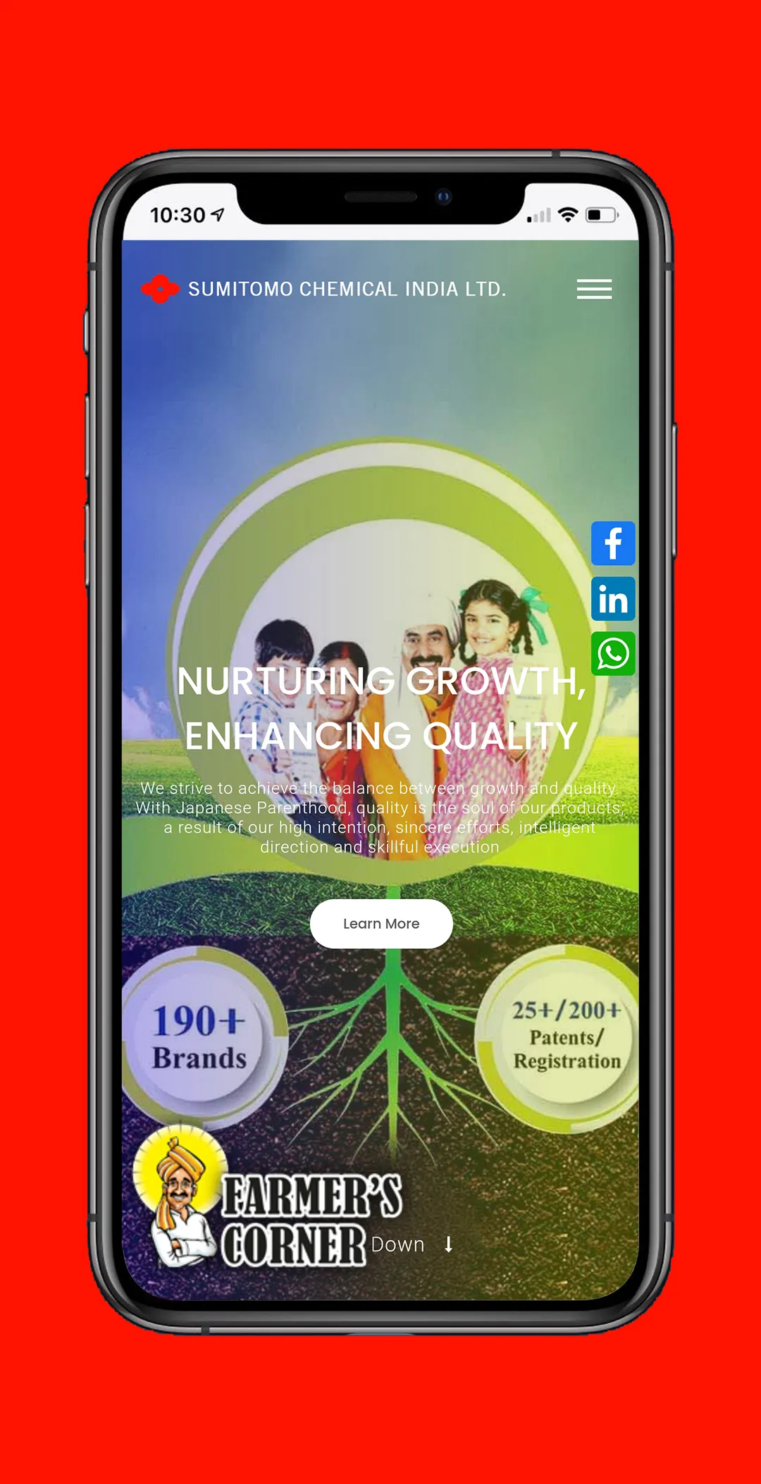 Sumitomo Chemical India Ltd. | Indus Appstore | Screenshot