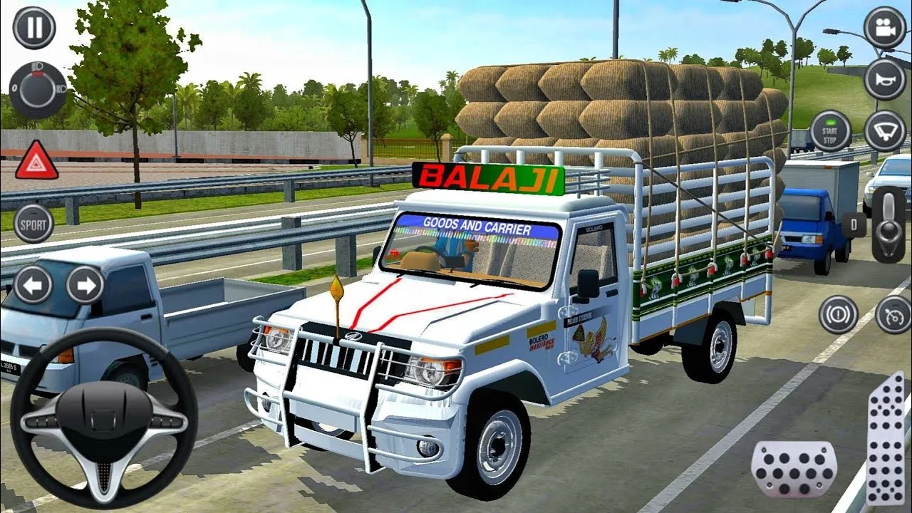 Indian Pickup Mod Bussid | Indus Appstore | Screenshot