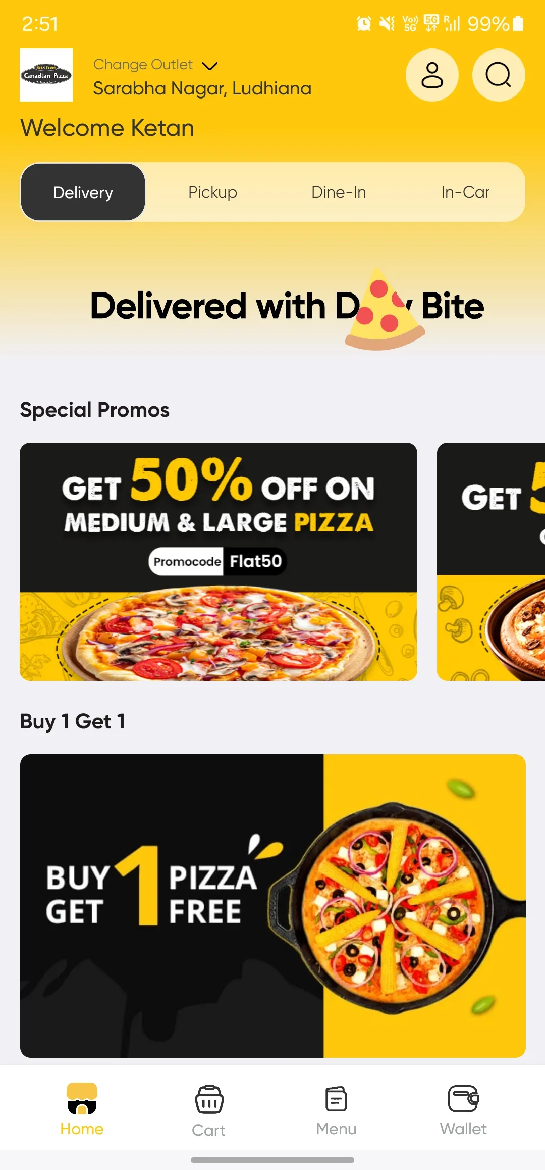 Canadian Pizza - Hot & Fresh | Indus Appstore | Screenshot