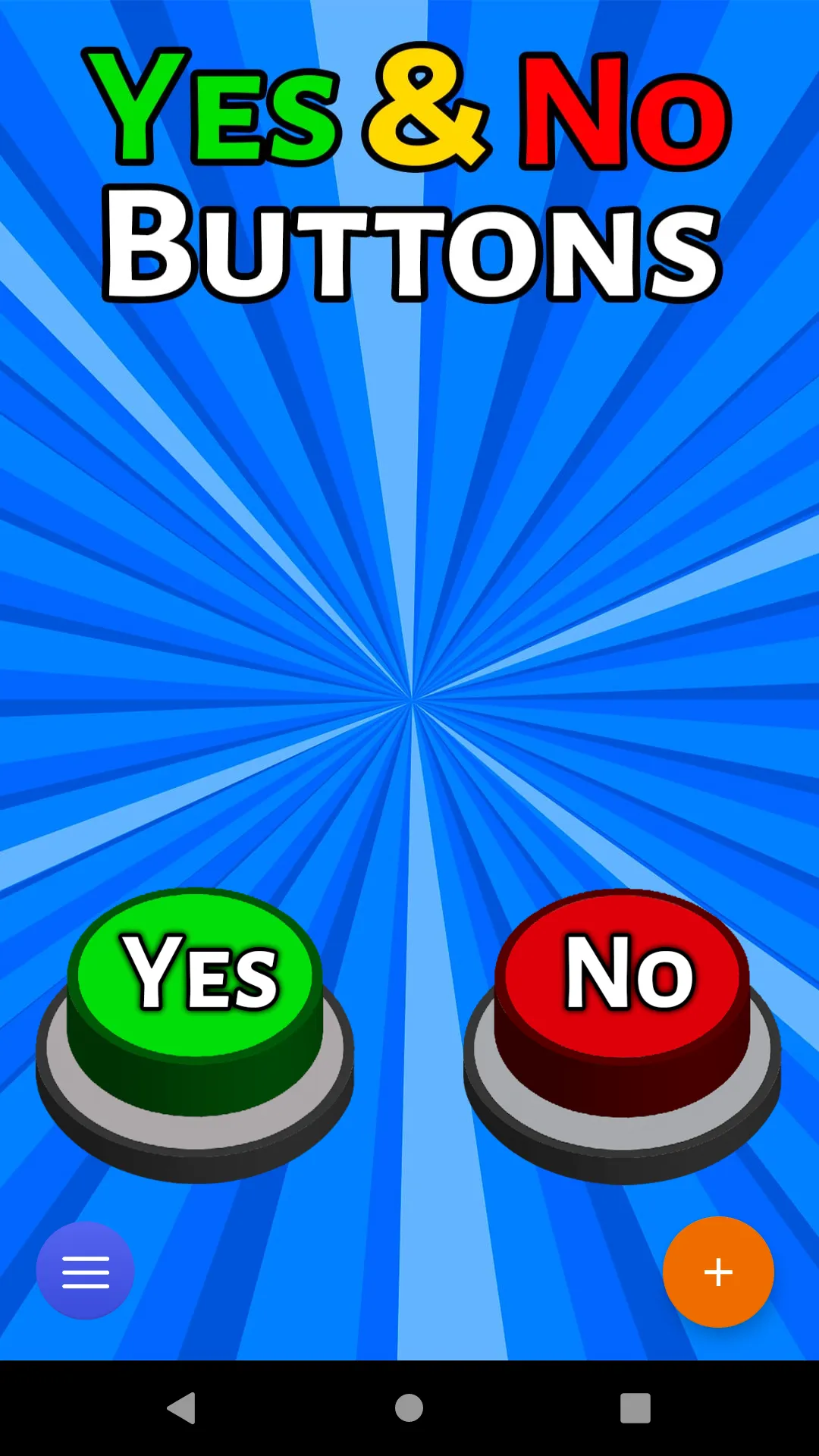 Yes & No Buttons Game Buzzer | Indus Appstore | Screenshot