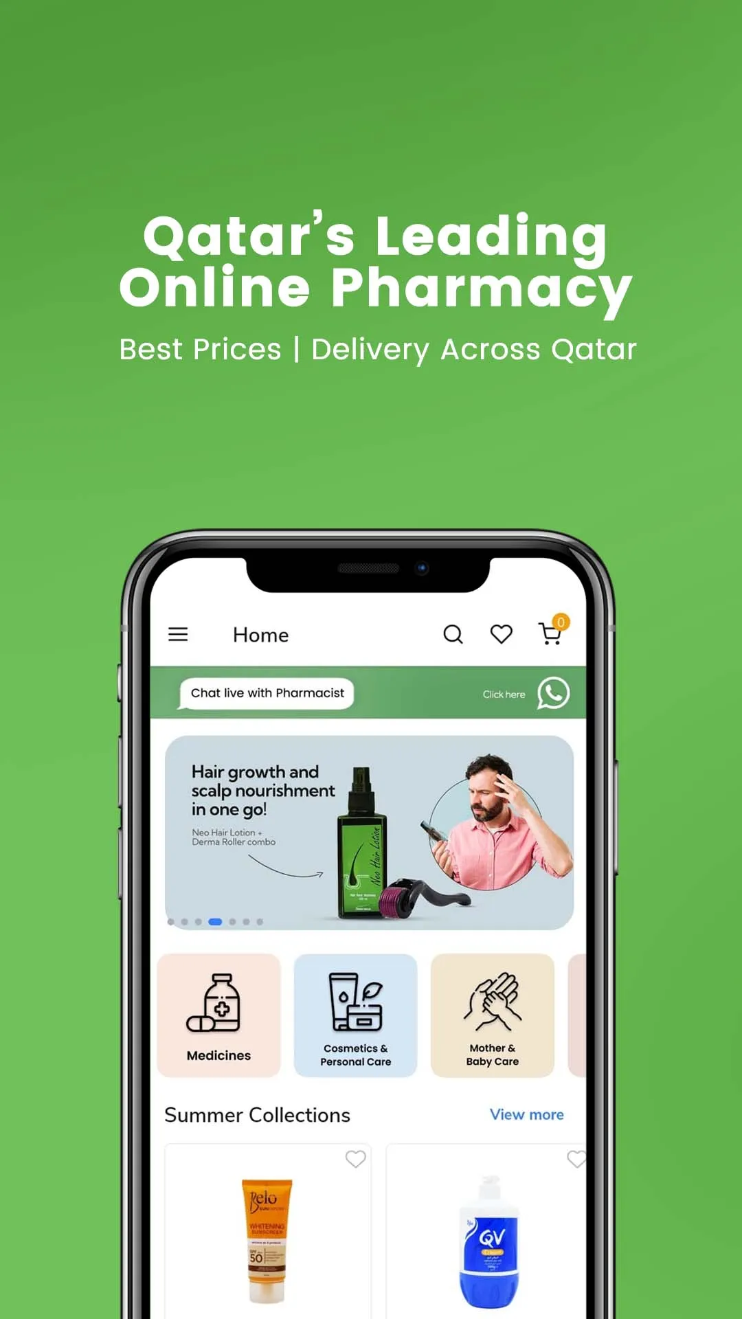 Care n Cure Pharmacy Qatar | Indus Appstore | Screenshot
