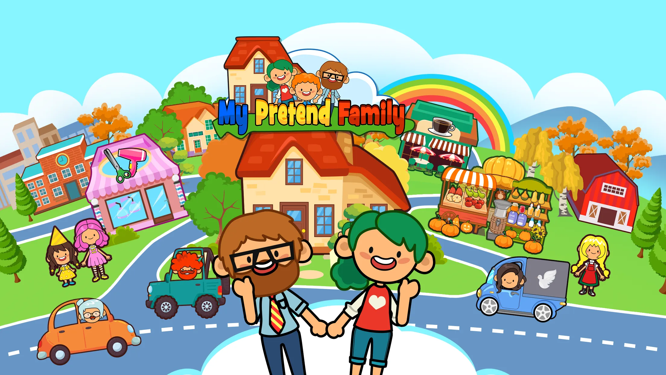 My Pretend Home & Family Town | Indus Appstore | Screenshot