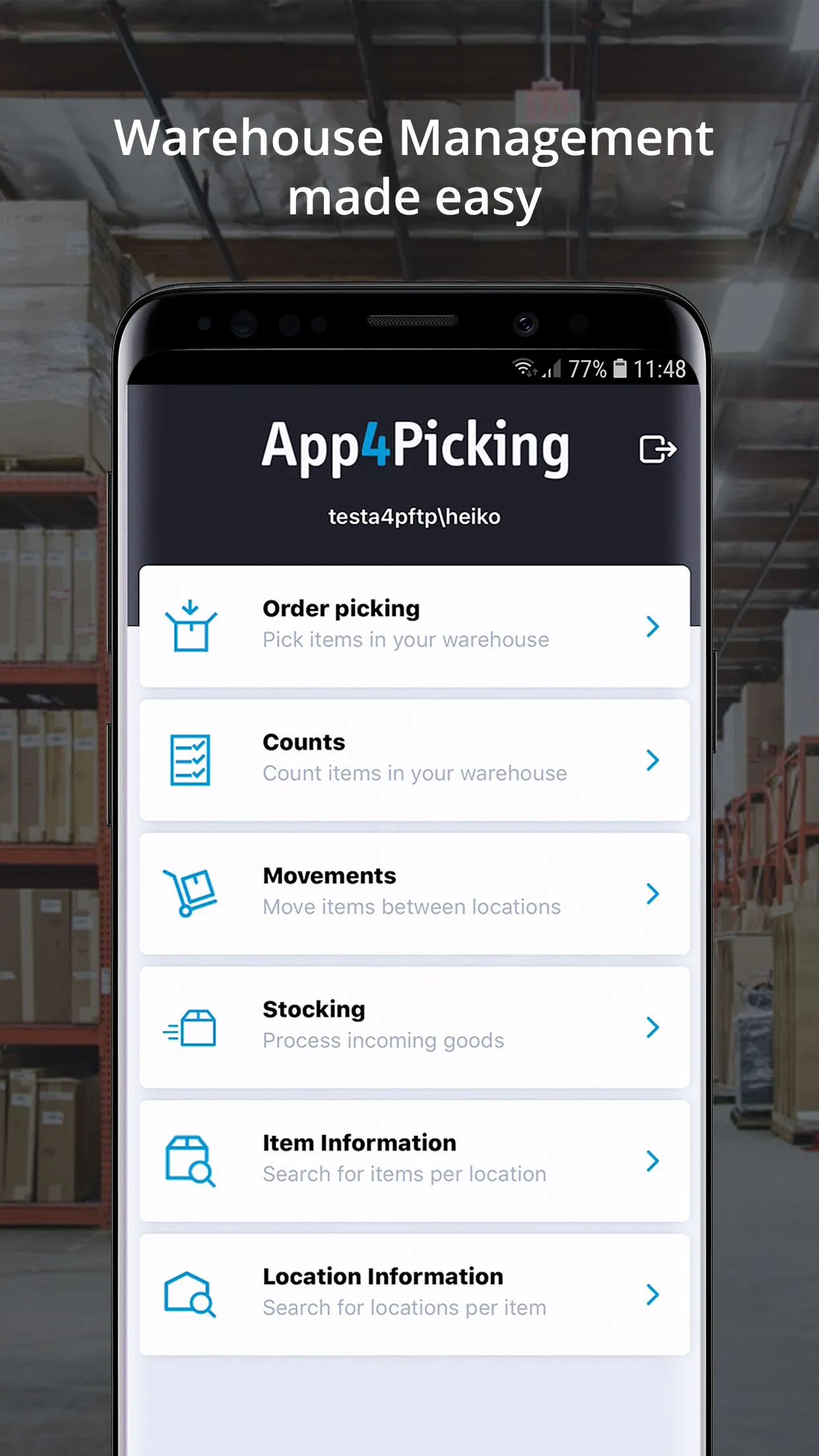 App4Picking by Optimizers | Indus Appstore | Screenshot