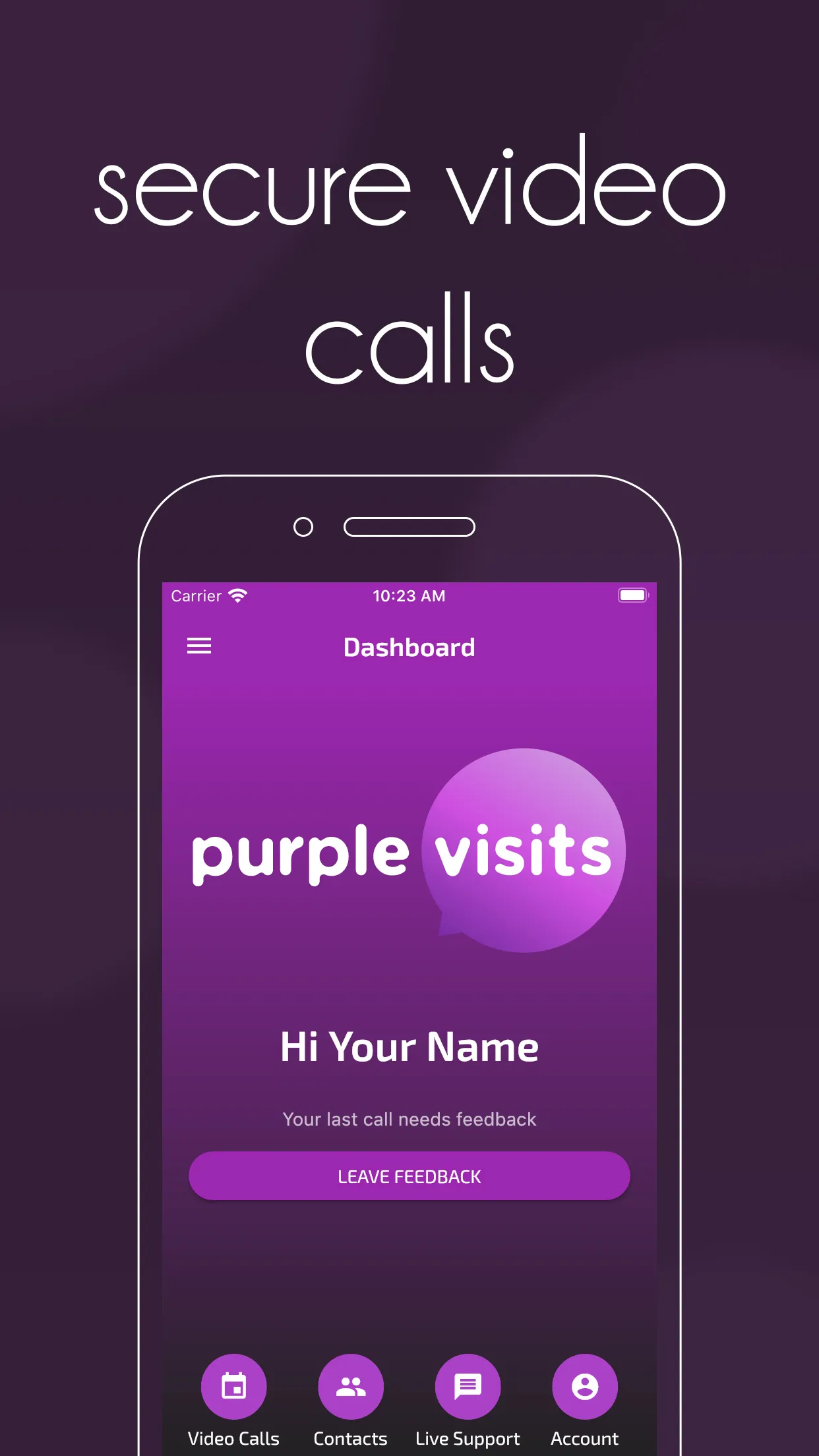 Purple Visits | Indus Appstore | Screenshot