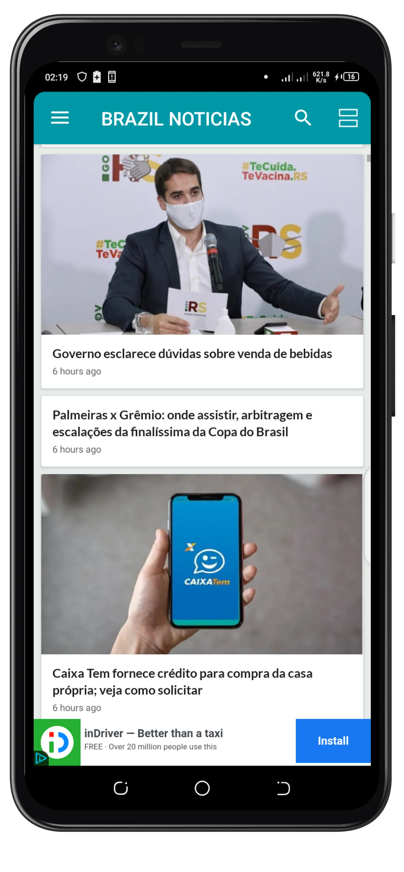 Brazil News App - Local, Break | Indus Appstore | Screenshot