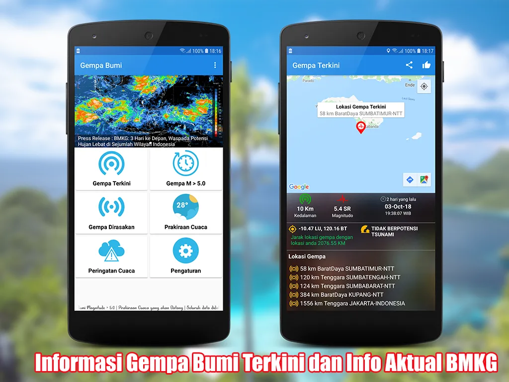 Info Gempa Bumi Terkini | Indus Appstore | Screenshot