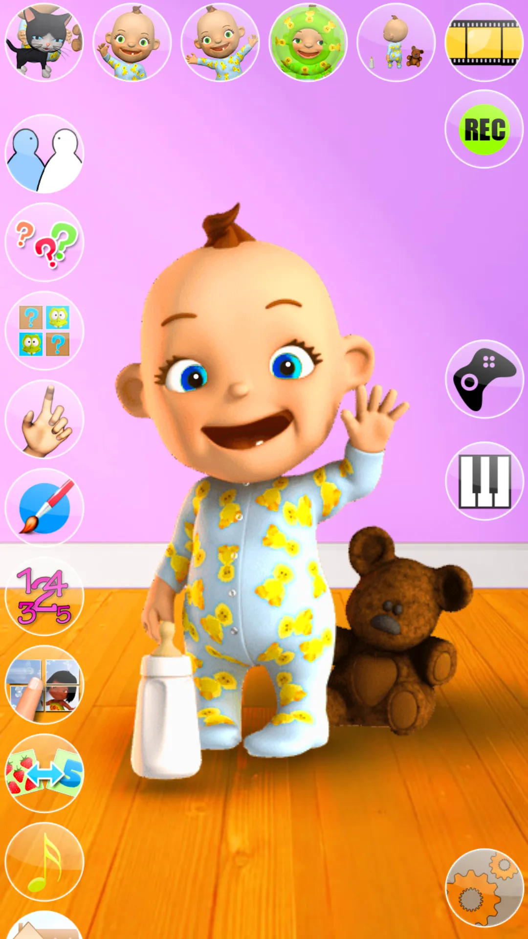 Talking Baby Games with Babsy | Indus Appstore | Screenshot