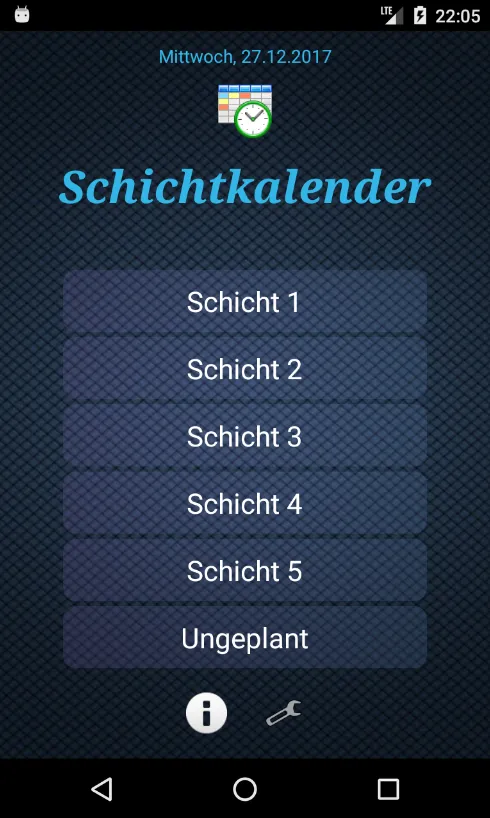 Schichtkalender | Indus Appstore | Screenshot