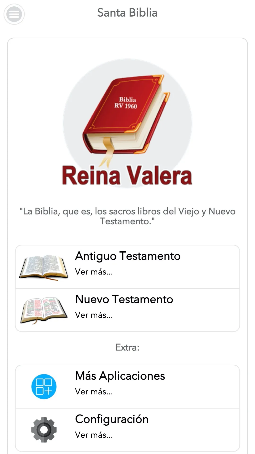 Santa Biblia RV 1960 | Indus Appstore | Screenshot