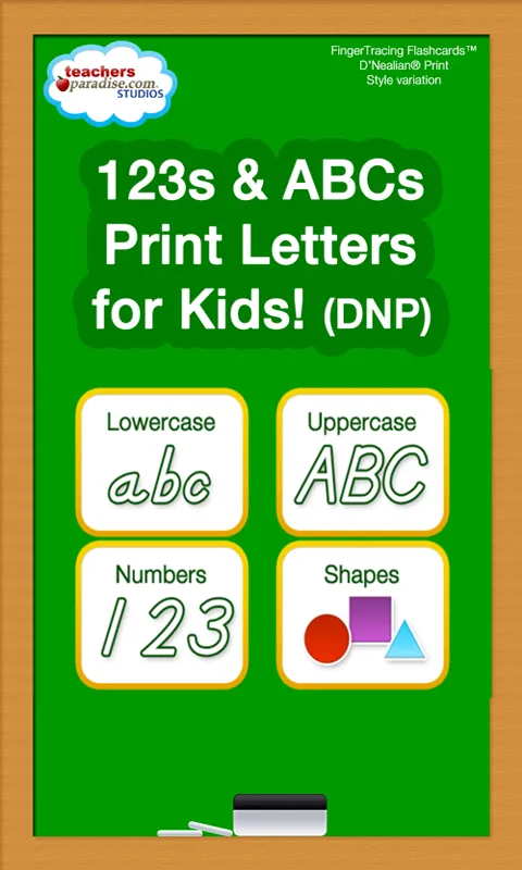 123s ABCs Kids Handwriting DNP | Indus Appstore | Screenshot