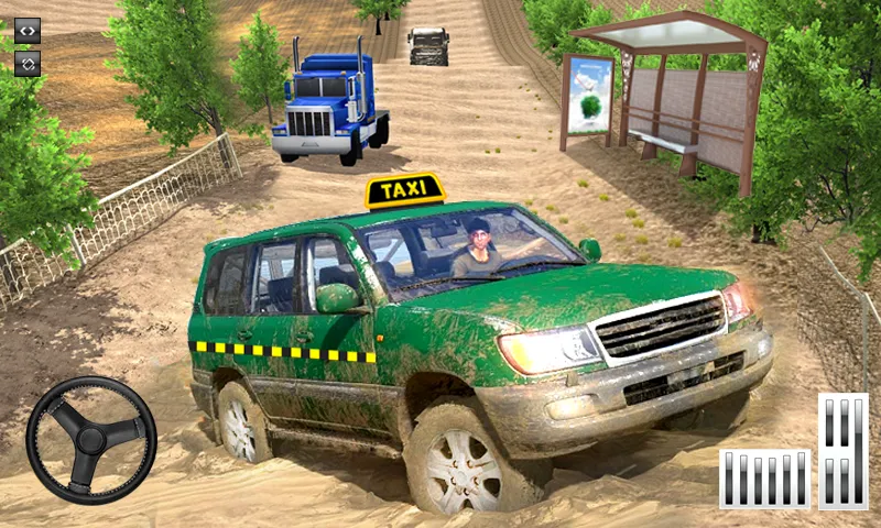 Car 3D Game Taxi Driver | Indus Appstore | Screenshot