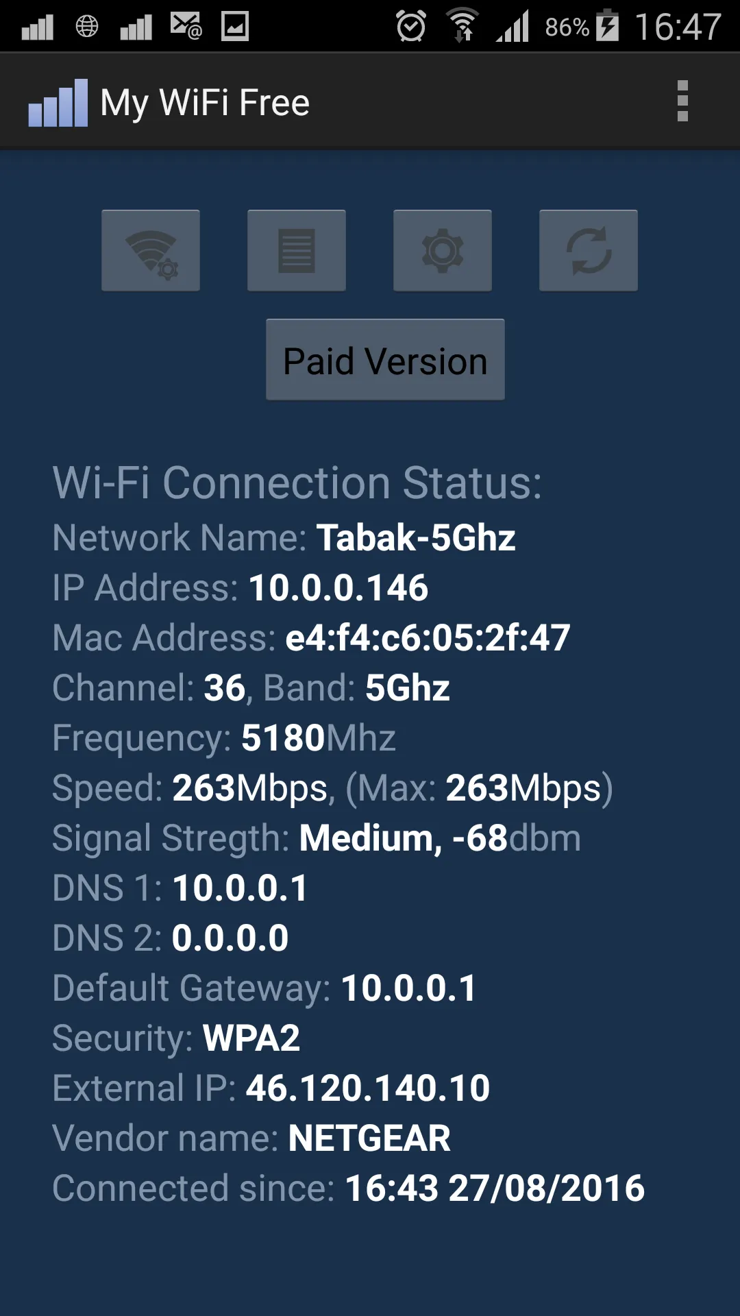 My WiFi Trial Version | Indus Appstore | Screenshot