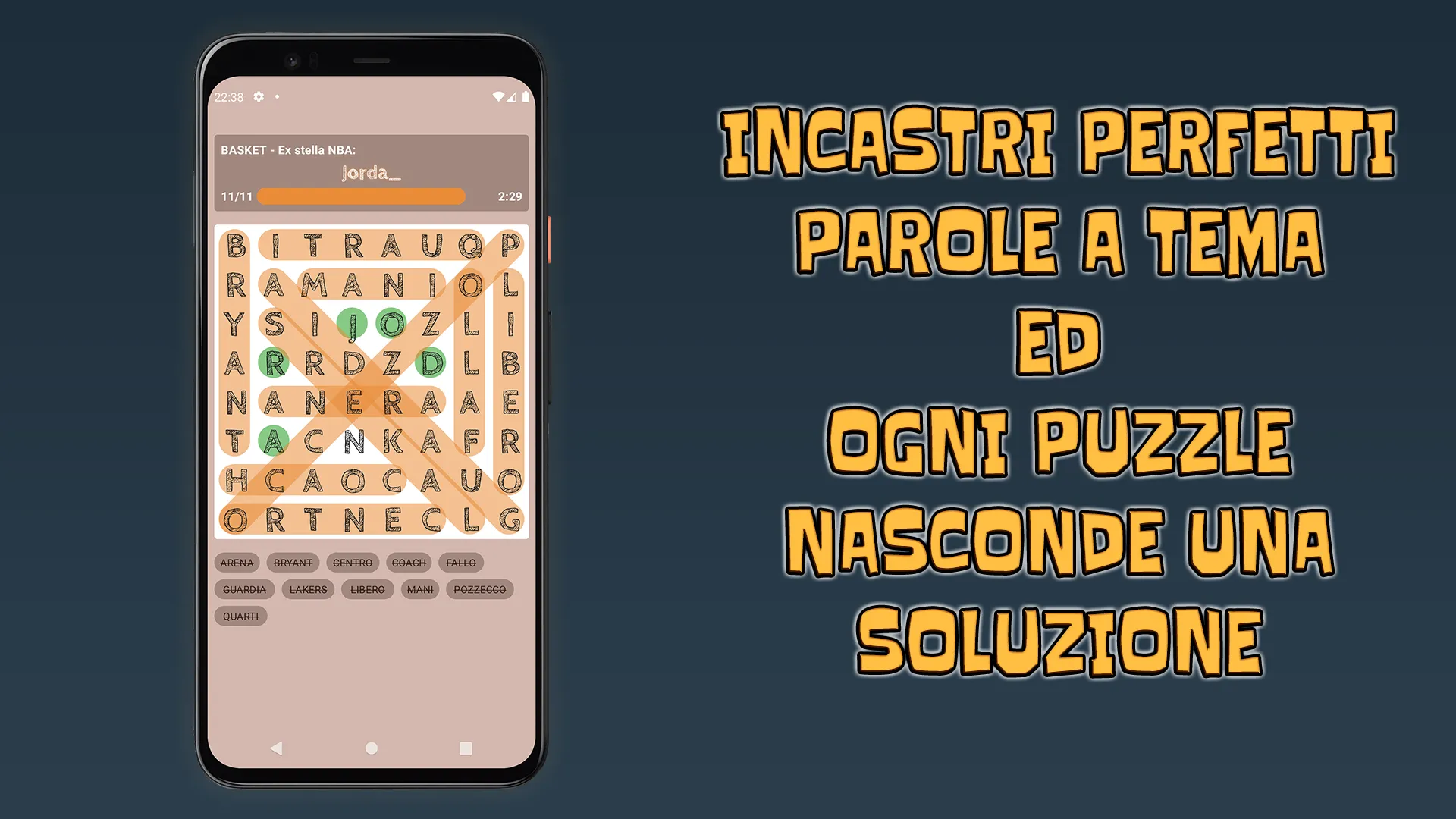 WordSearch - Italian | Indus Appstore | Screenshot