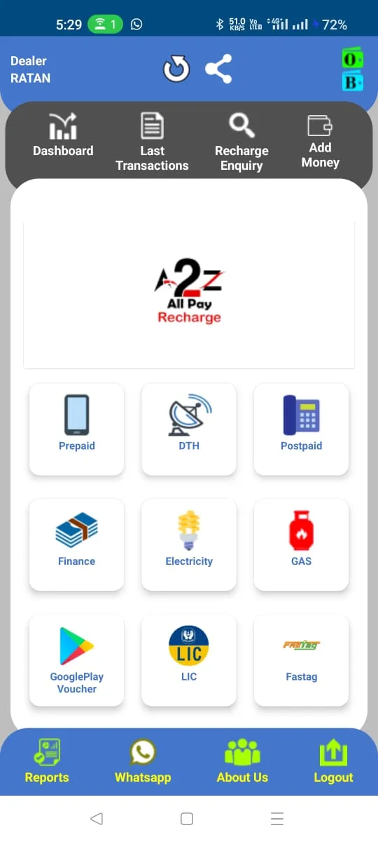 a2zepay | Indus Appstore | Screenshot