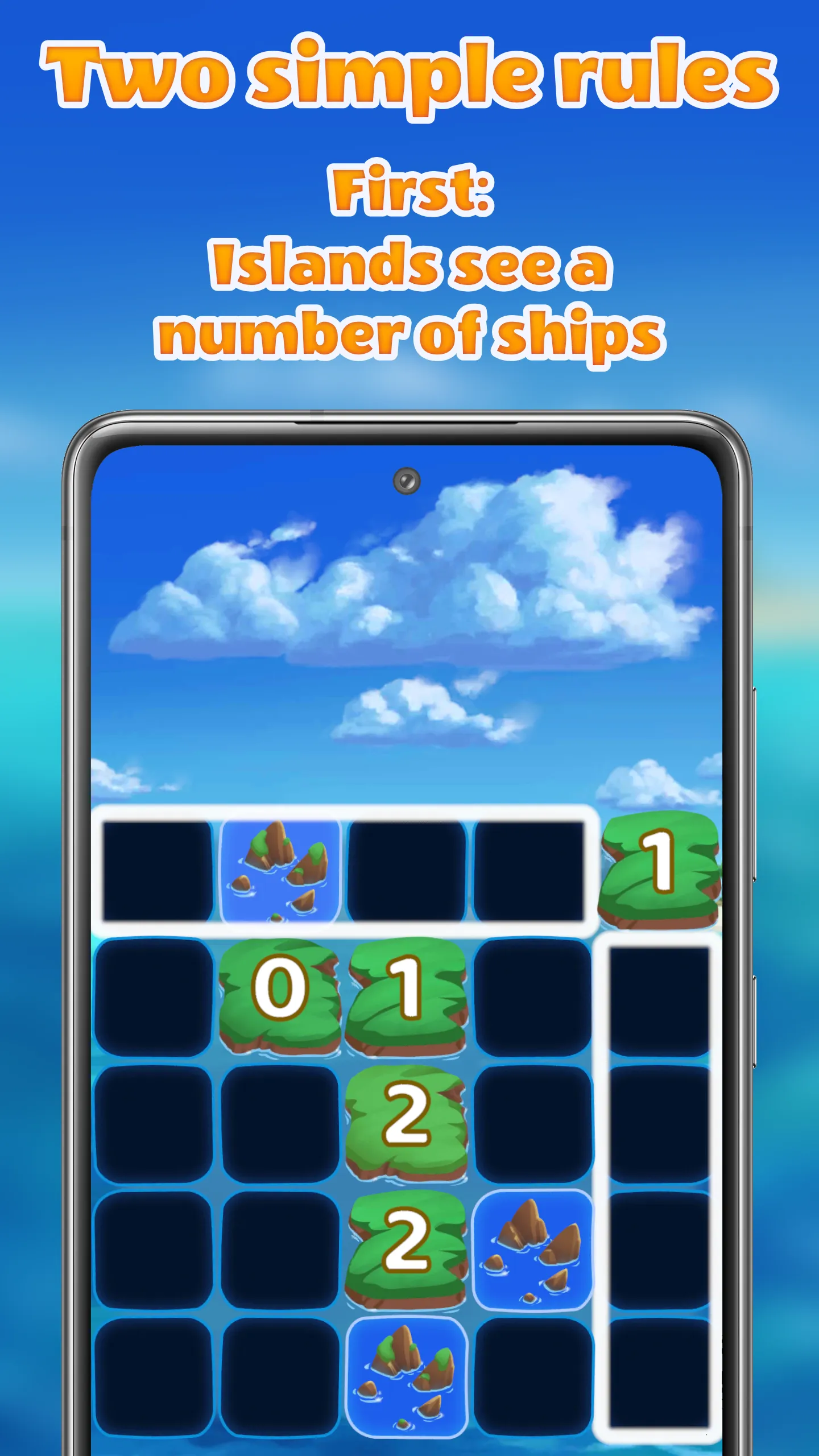 Islands and Ships logic puzzle | Indus Appstore | Screenshot