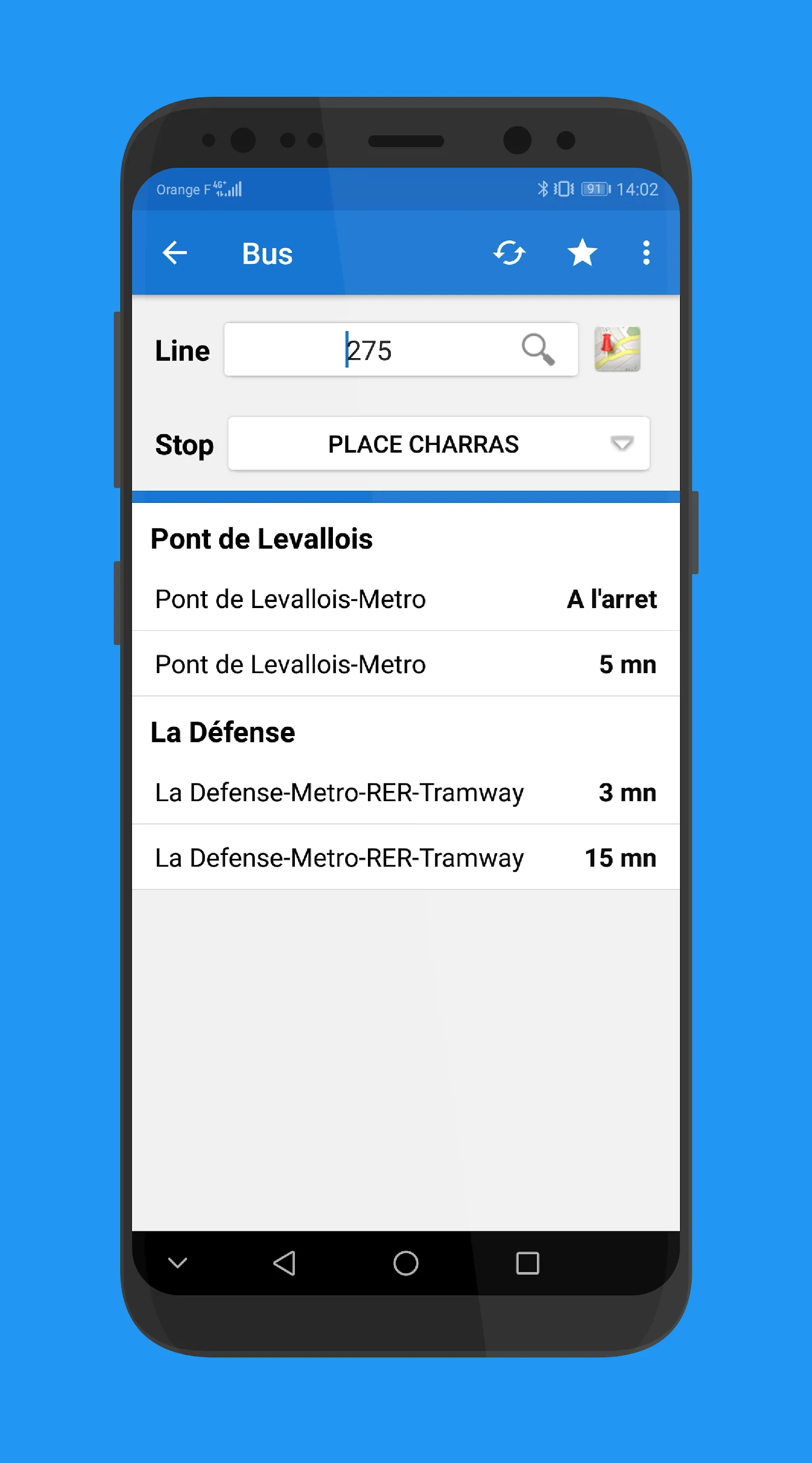 Horaires Me ! (Paris) | Indus Appstore | Screenshot