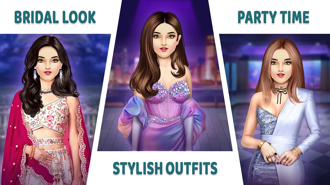Indian Fashion DressUp Stylist | Indus Appstore | Screenshot