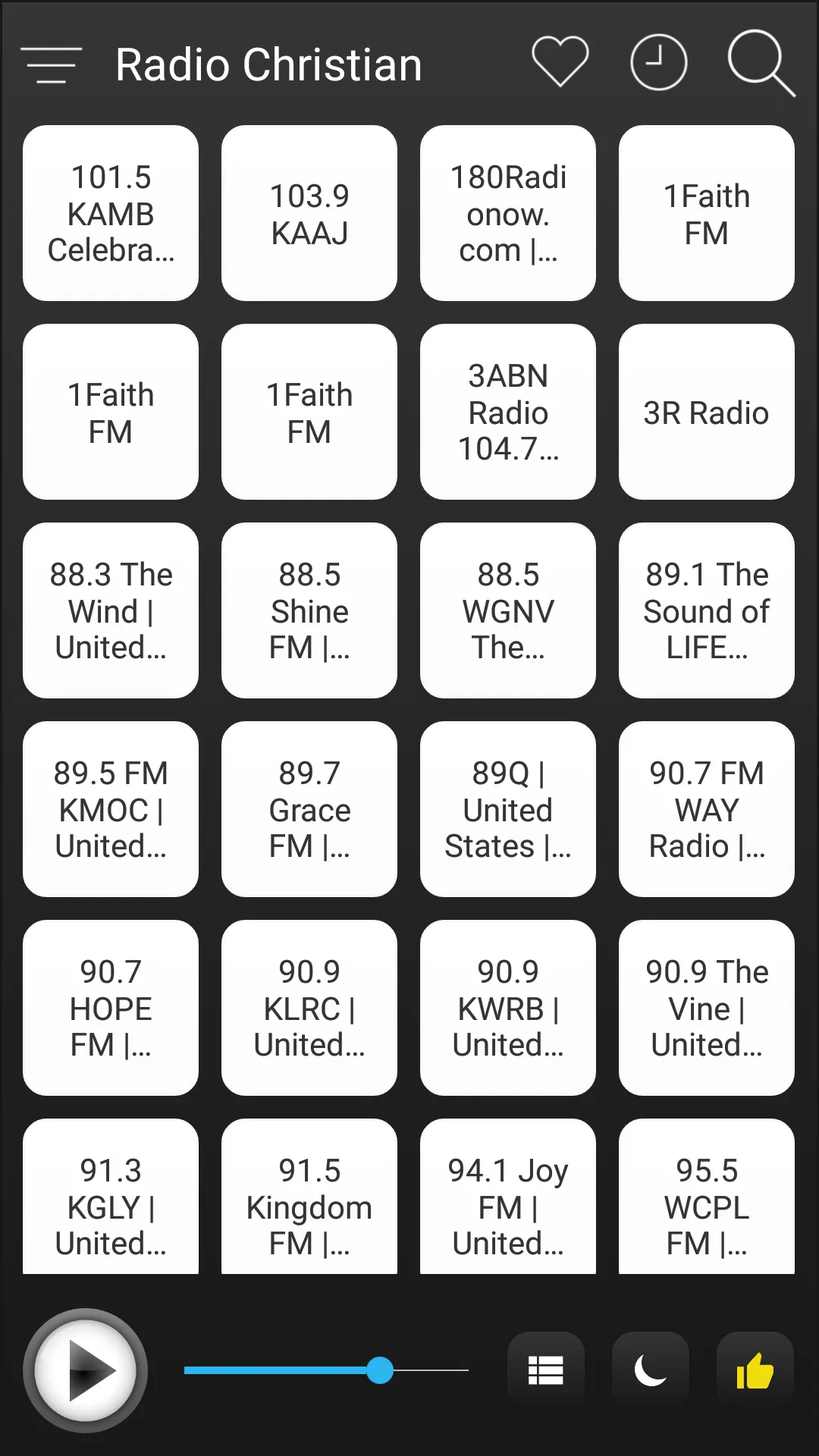 Christian Radio FM AM Music | Indus Appstore | Screenshot