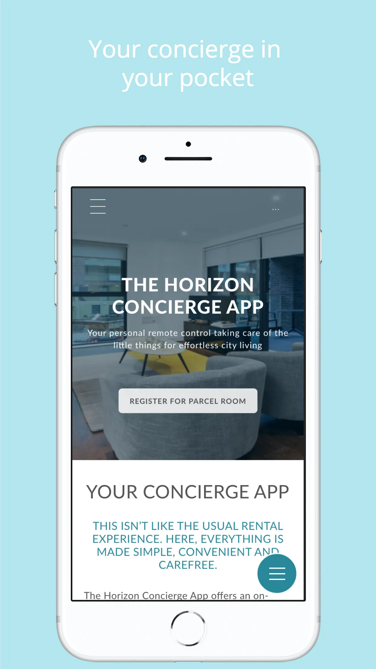 The Horizon Concierge | Indus Appstore | Screenshot