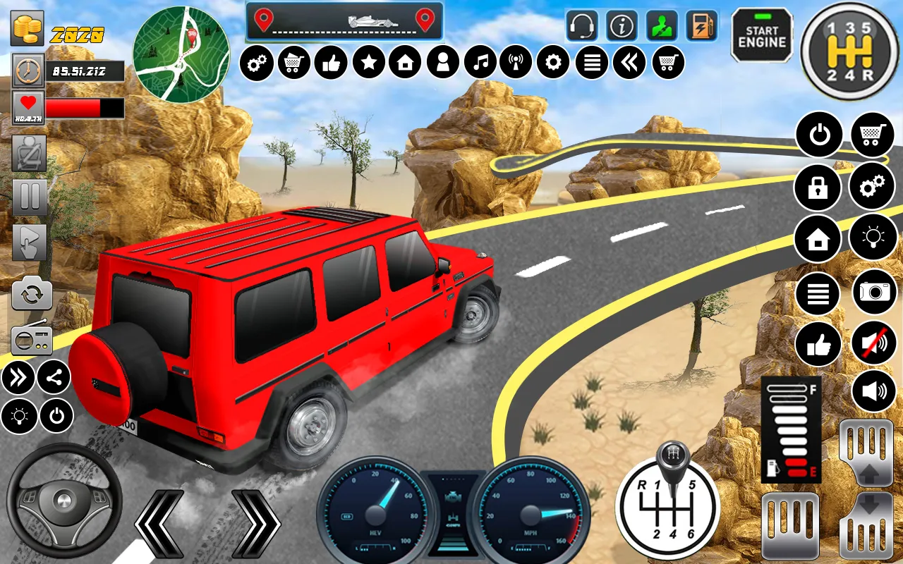 Mountain Climb Drive Car Game | Indus Appstore | Screenshot