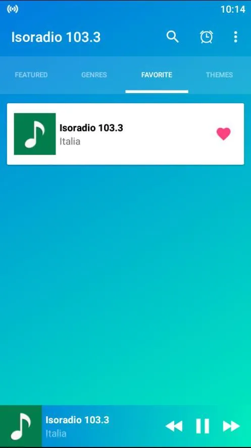 isoradio 103.3 App IT | Indus Appstore | Screenshot