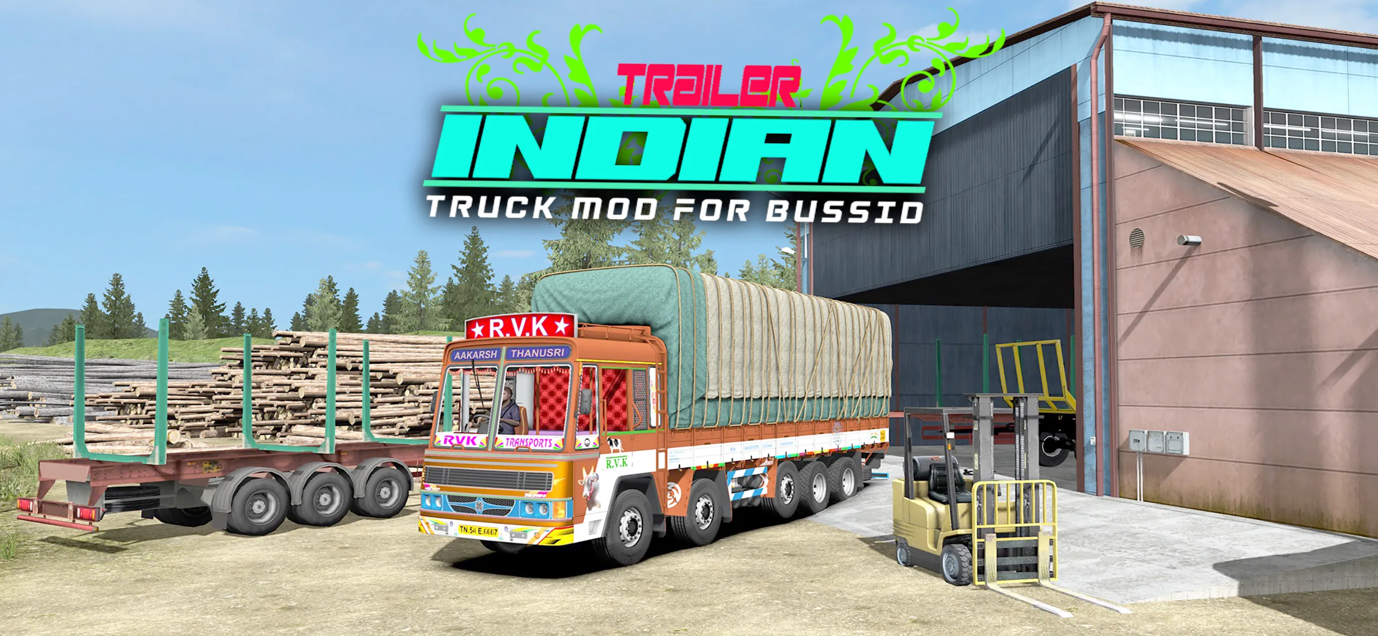 Indian Trailer Truck Mod | Indus Appstore | Screenshot