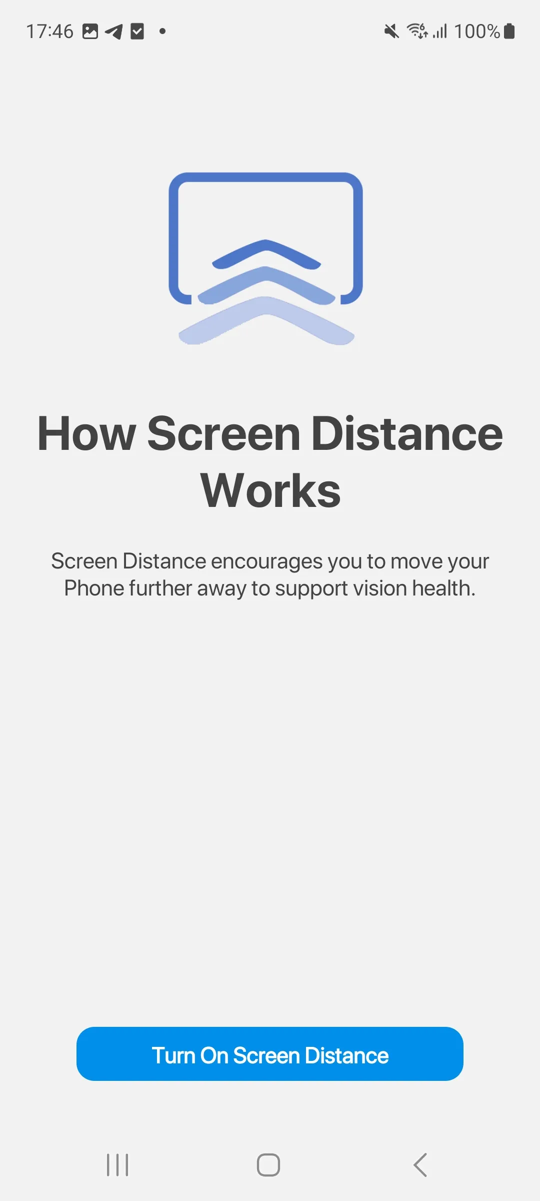 Screen Distance iOS 17 | Indus Appstore | Screenshot