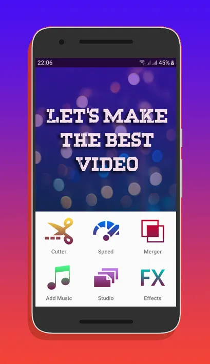 Video Montage: edit videos, ad | Indus Appstore | Screenshot