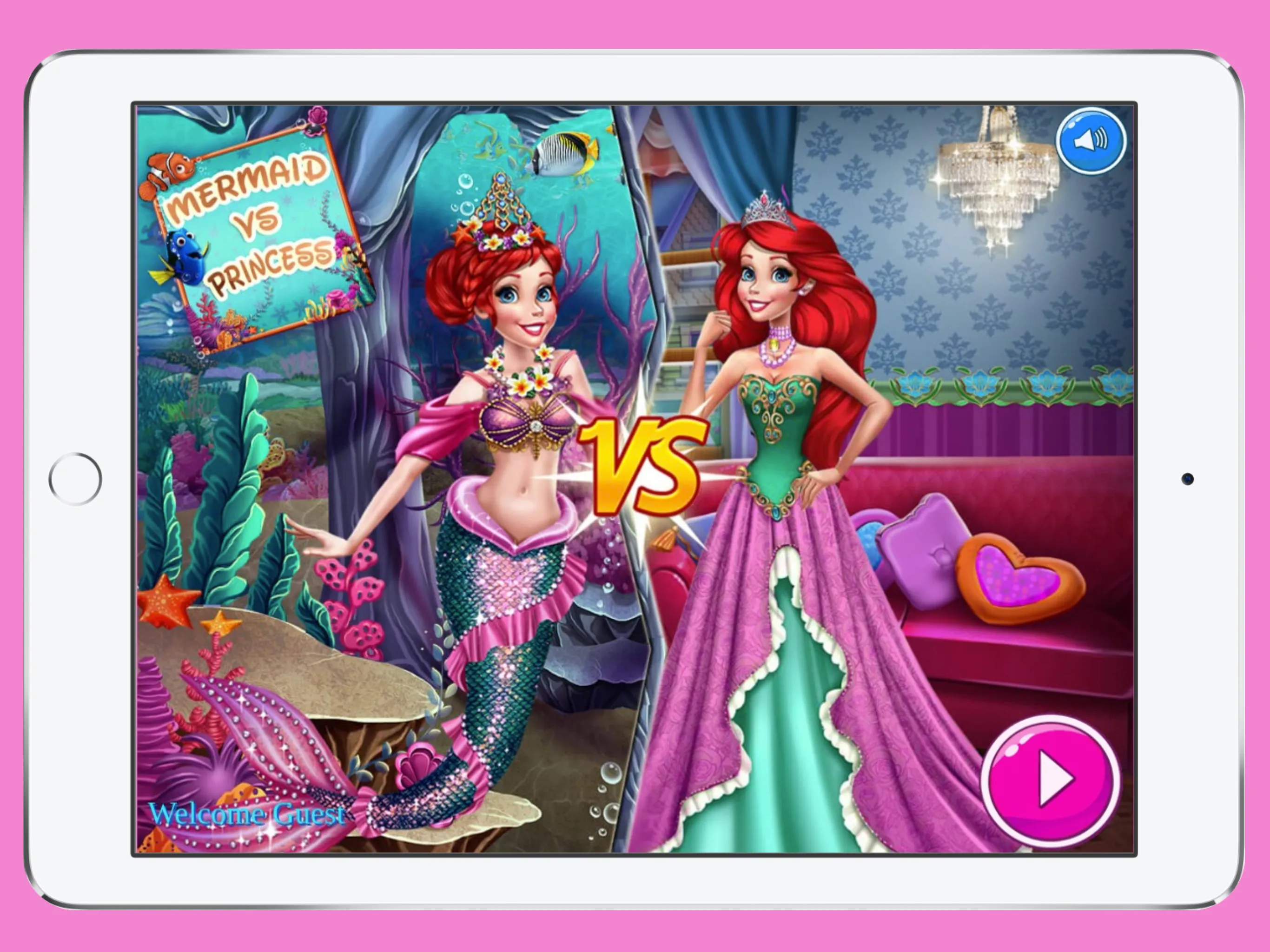 Mermaid vs Princess Dress Up | Indus Appstore | Screenshot