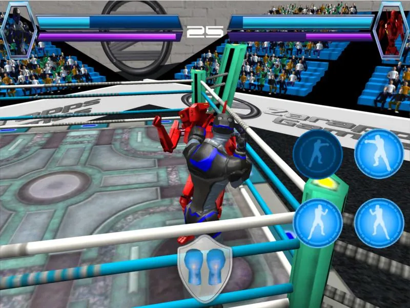 Robot Virtual Boxing 3D | Indus Appstore | Screenshot