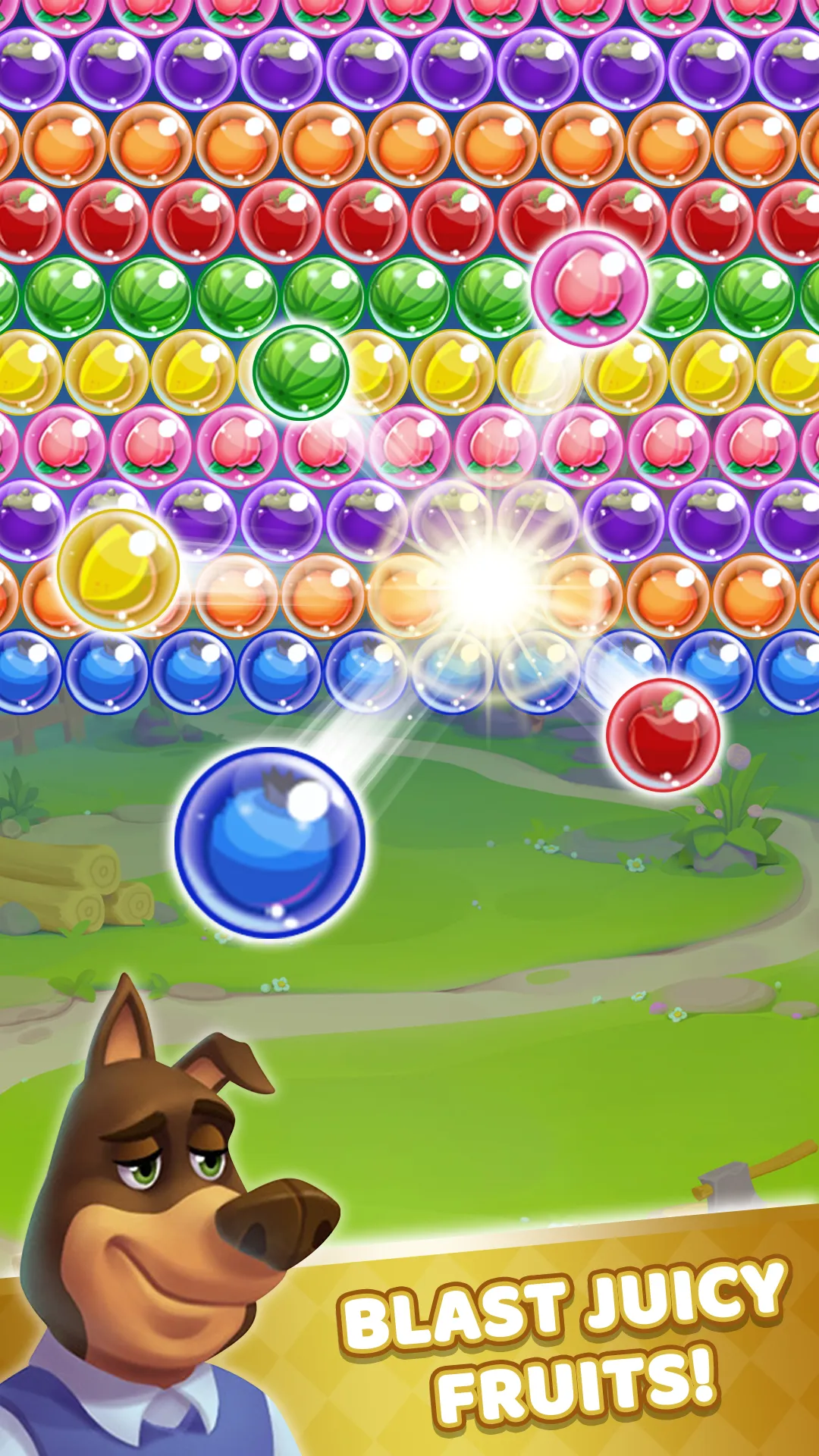 Bubble Fruit Frenzy | Indus Appstore | Screenshot